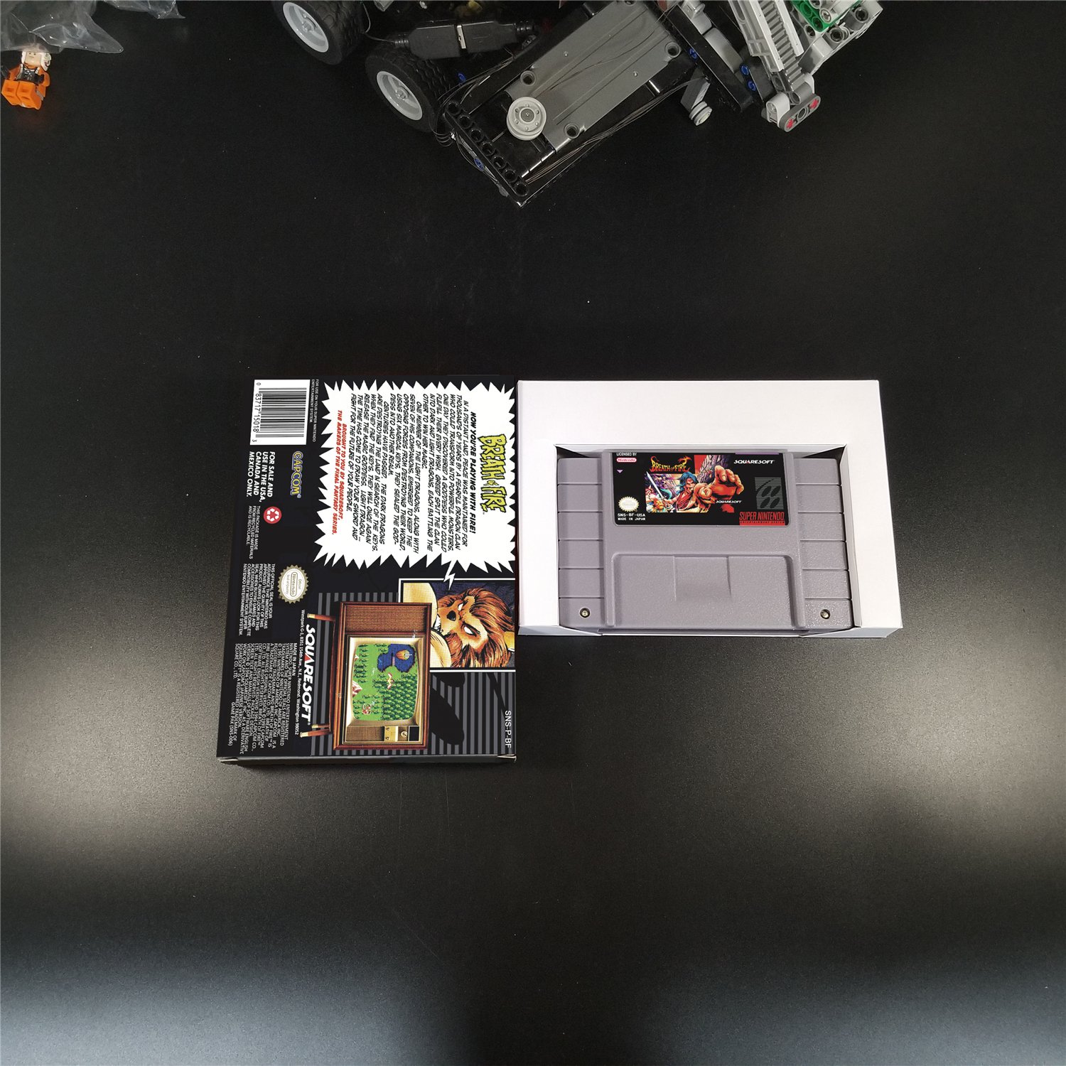 Breath of Fire Snes Us Version With Retail Box