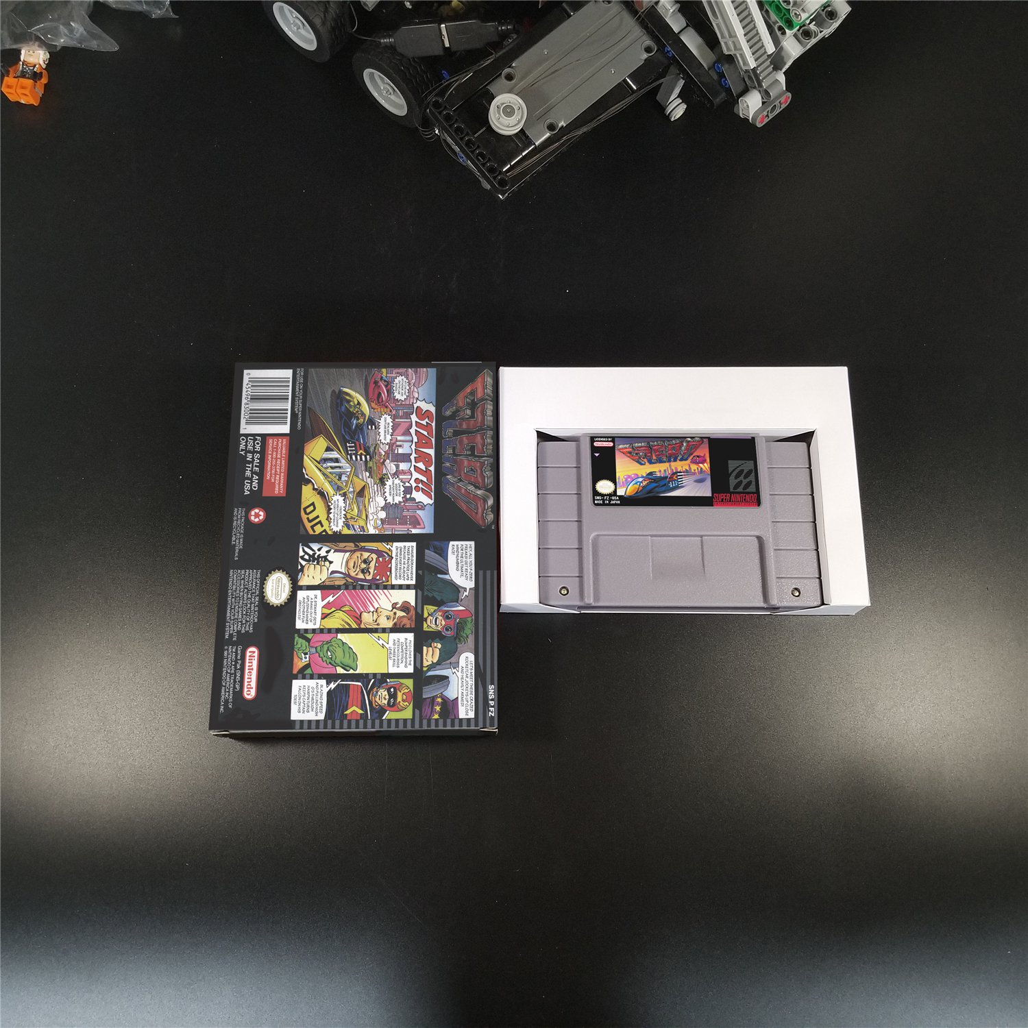 F-Zero Us Version With Retail Box