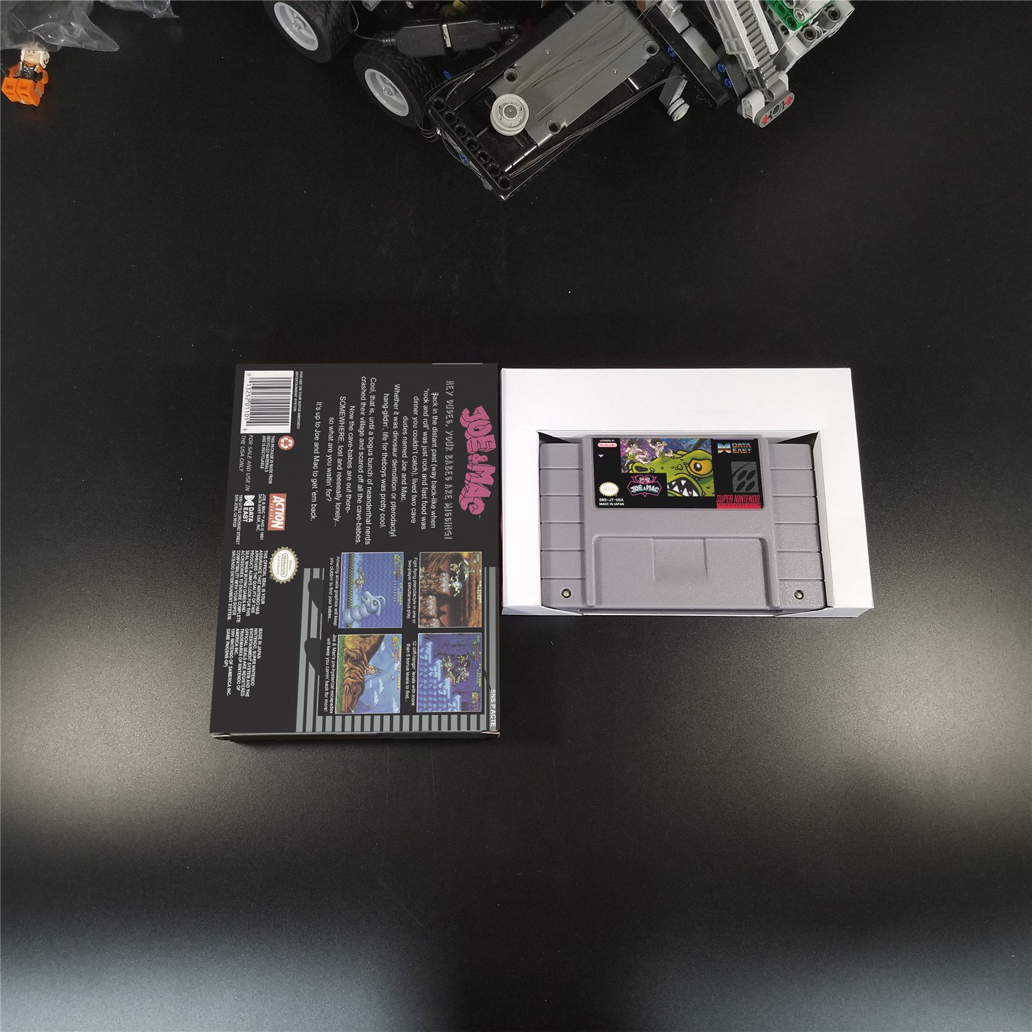 Joe & Mac Us Version With Retail Box