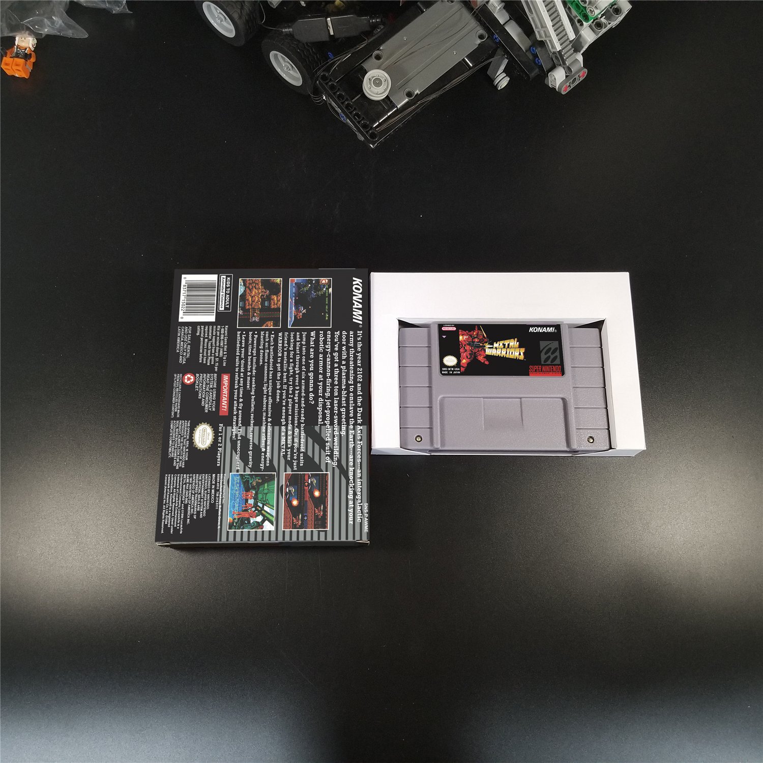 Metal Warriors Us Version With Retail Box