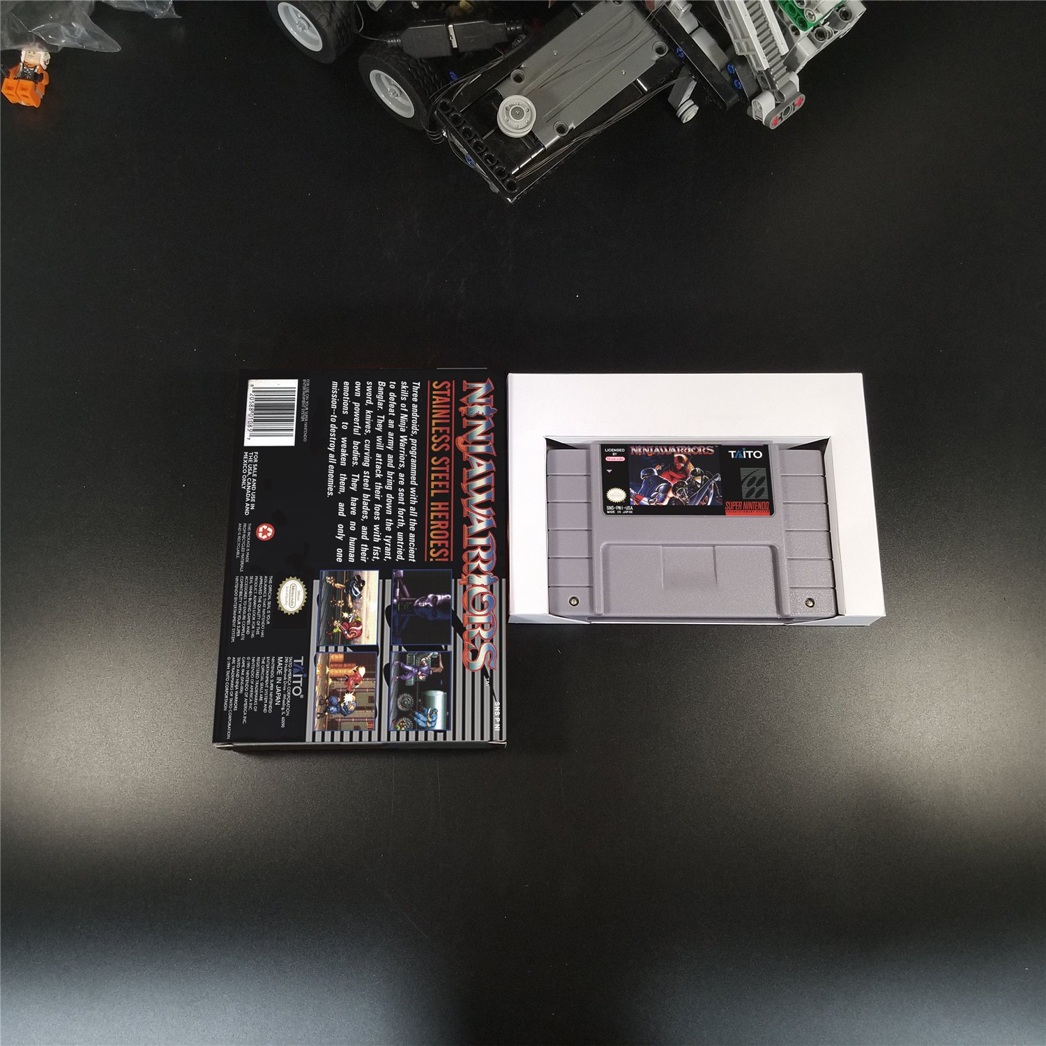 Ninja Warriors Us Version With Retail Box