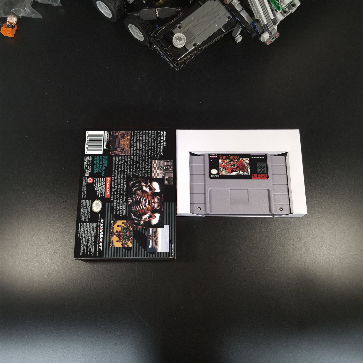 Secret of Evermore Us Version With Retail Box