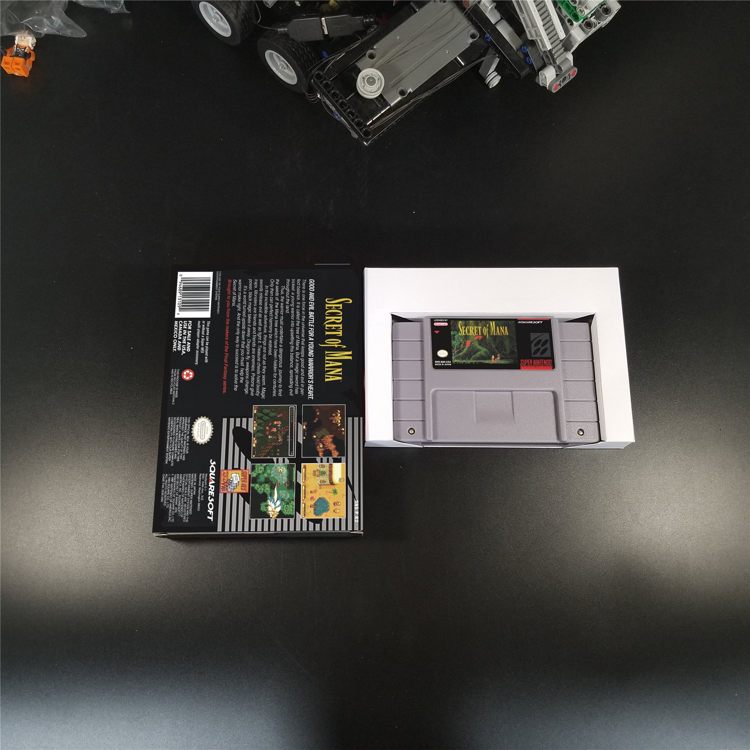 Secret of Mana Us Version With Retail Box