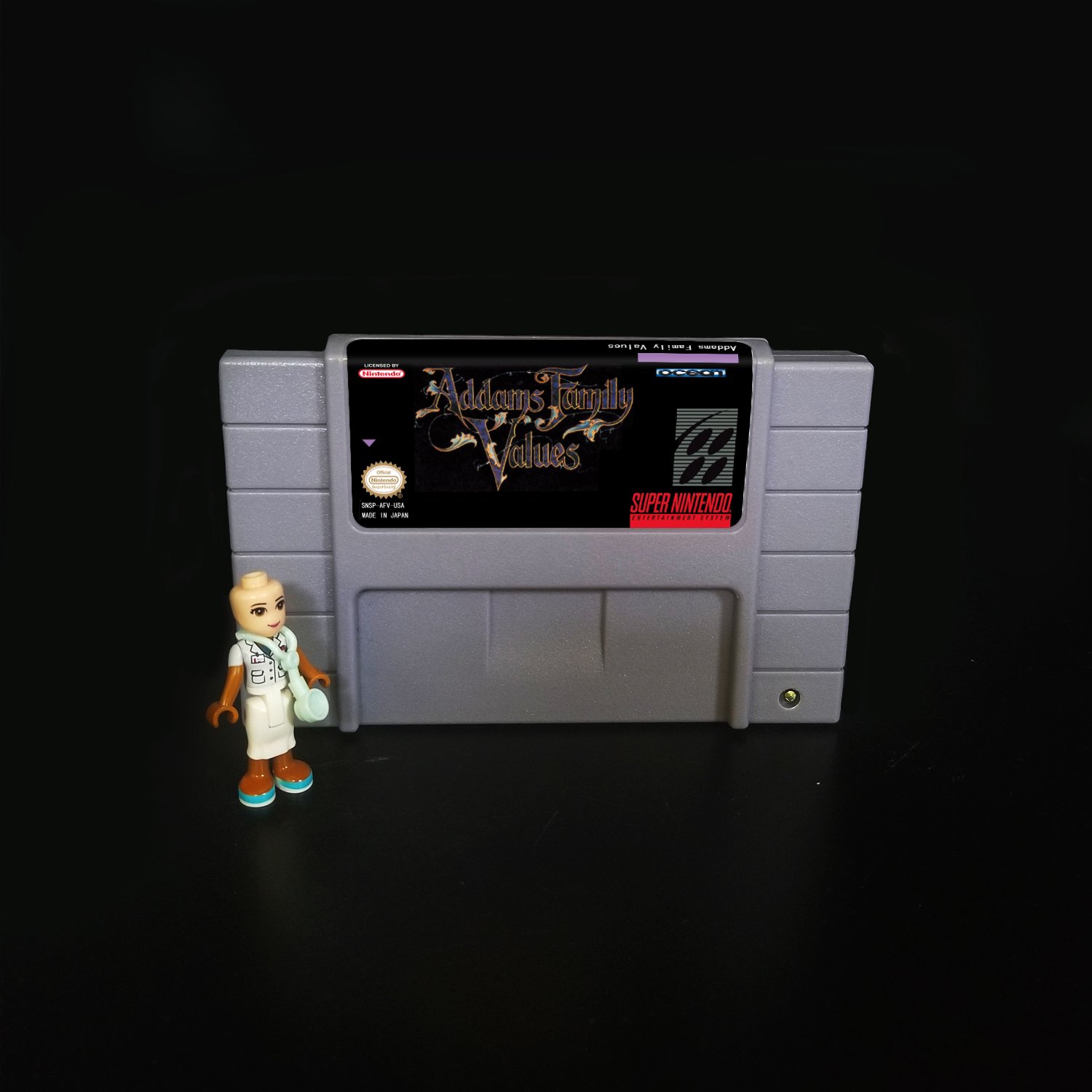 Addams Family Values Super Nintendo SNES NTSC Cartridge Card US Version