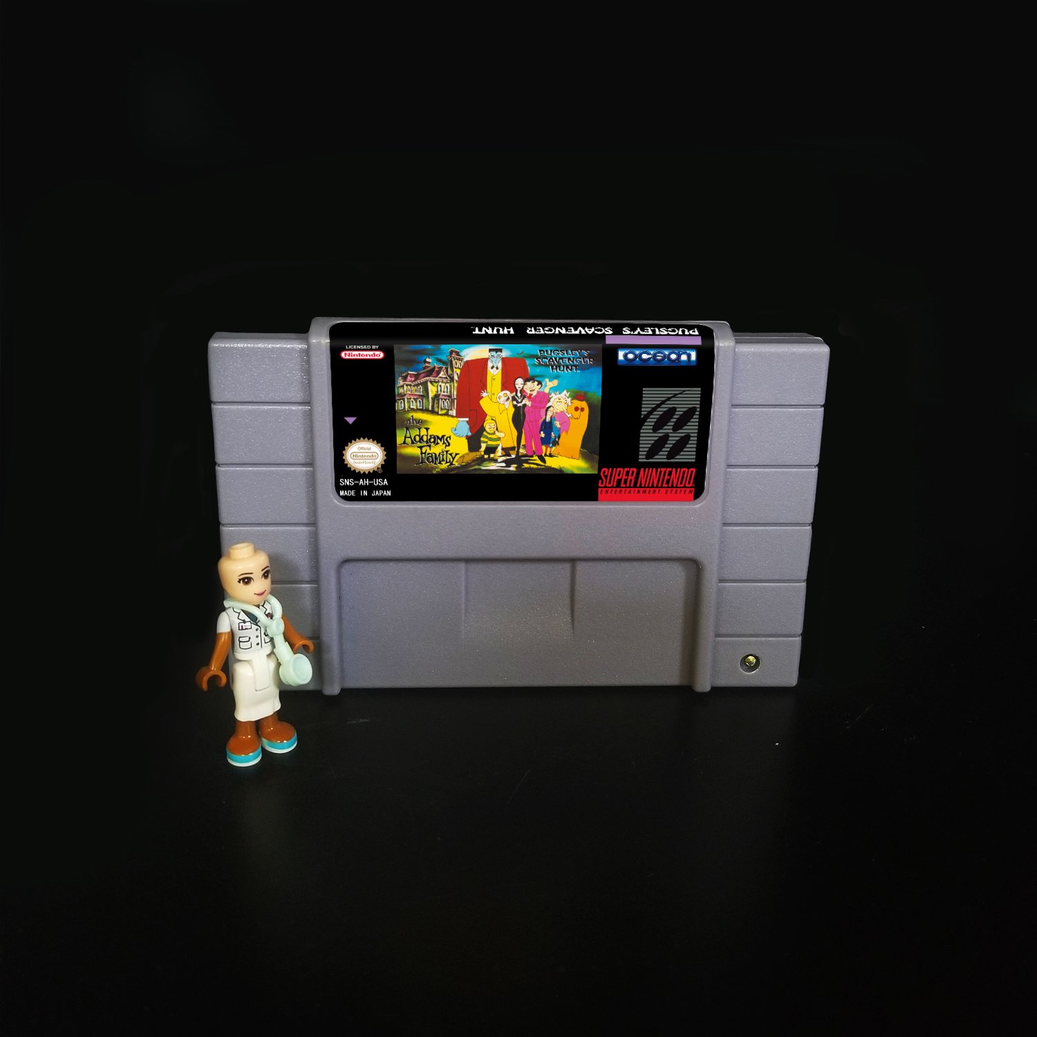 Addams Family, The - Pugsley's Scavenger Hunt Super Nintendo SNES NTSC Cartridge Card US Version