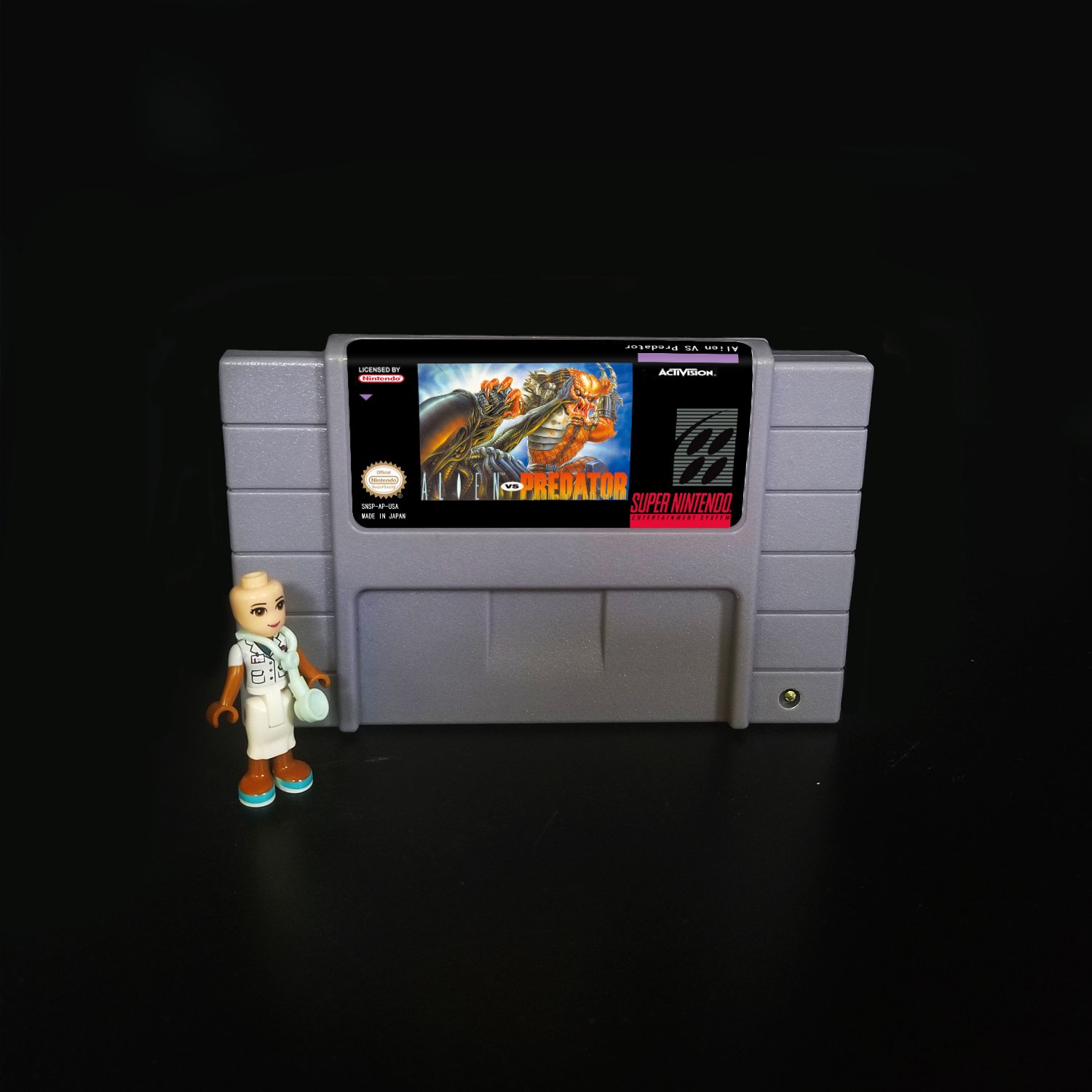 Alien VS Predator Super Nintendo SNES NTSC Cartridge Card US Version