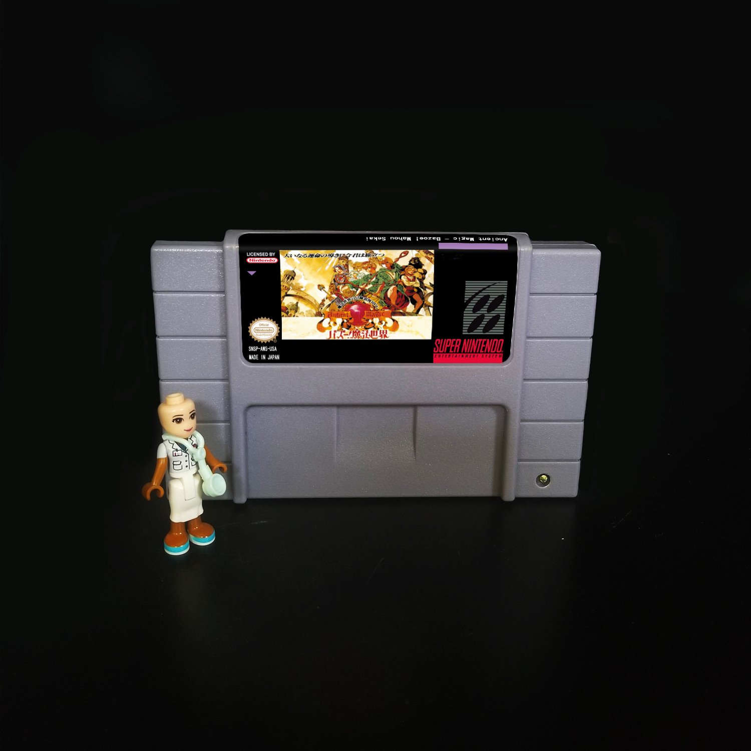 Ancient Magic Super Nintendo SNES NTSC Cartridge Card US Version