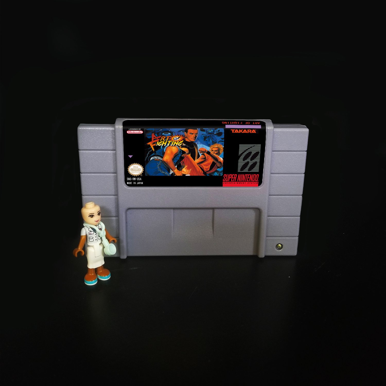 Art of Fighting Super Nintendo SNES NTSC Cartridge Card US Version