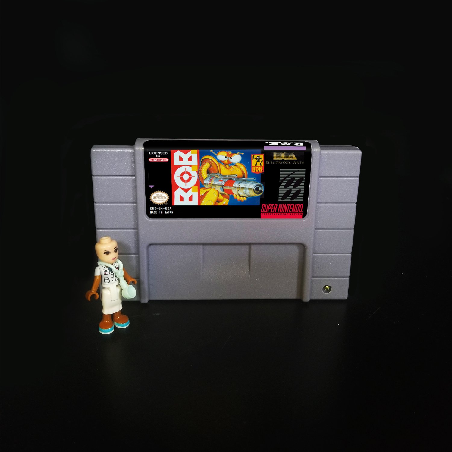 B.O.B. Super Nintendo SNES NTSC Cartridge Card US Version