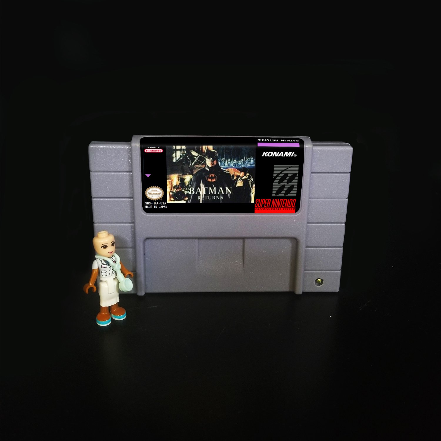 Batman Returns Super Nintendo SNES NTSC Cartridge Card US Version