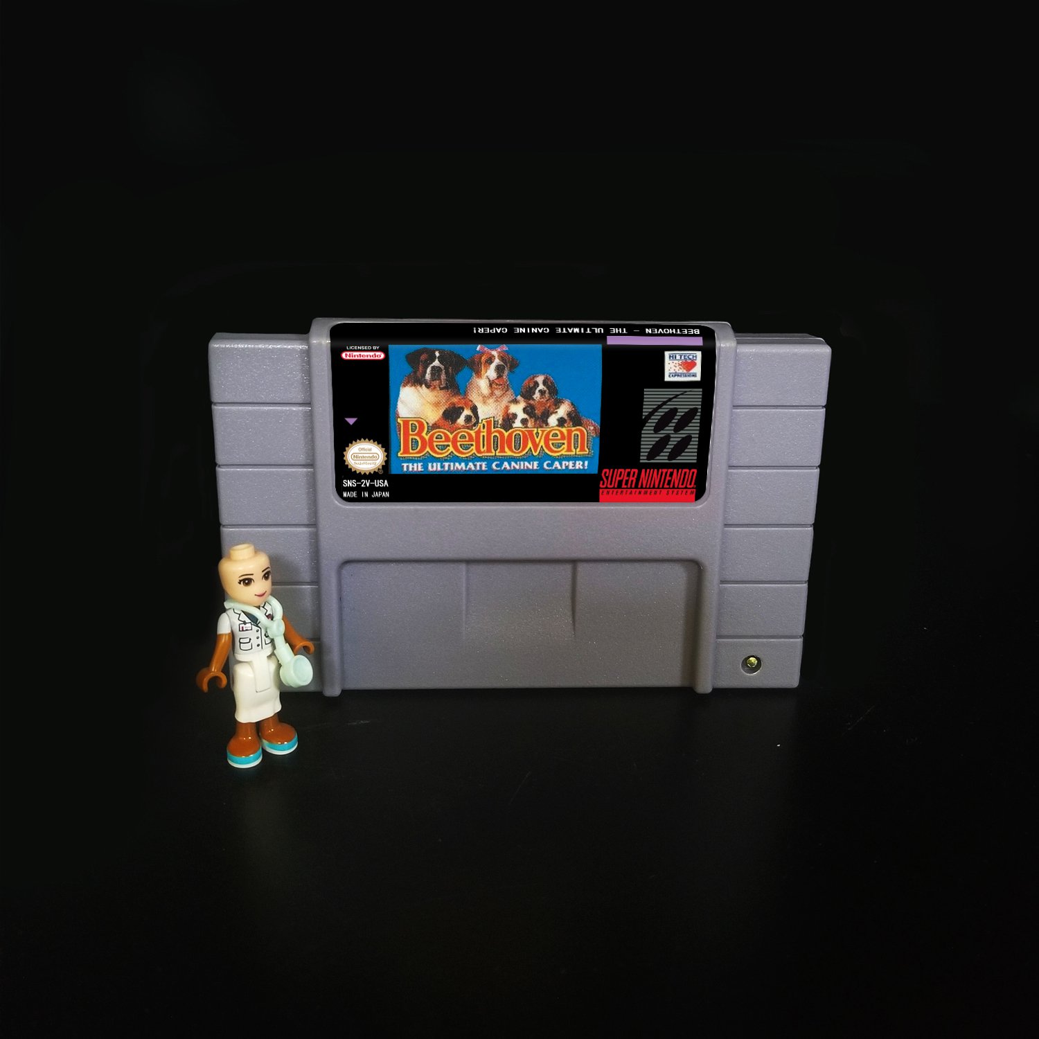 Beethoven The Ultimate Canine Caper! Super Nintendo SNES NTSC Cartridge Card US Version