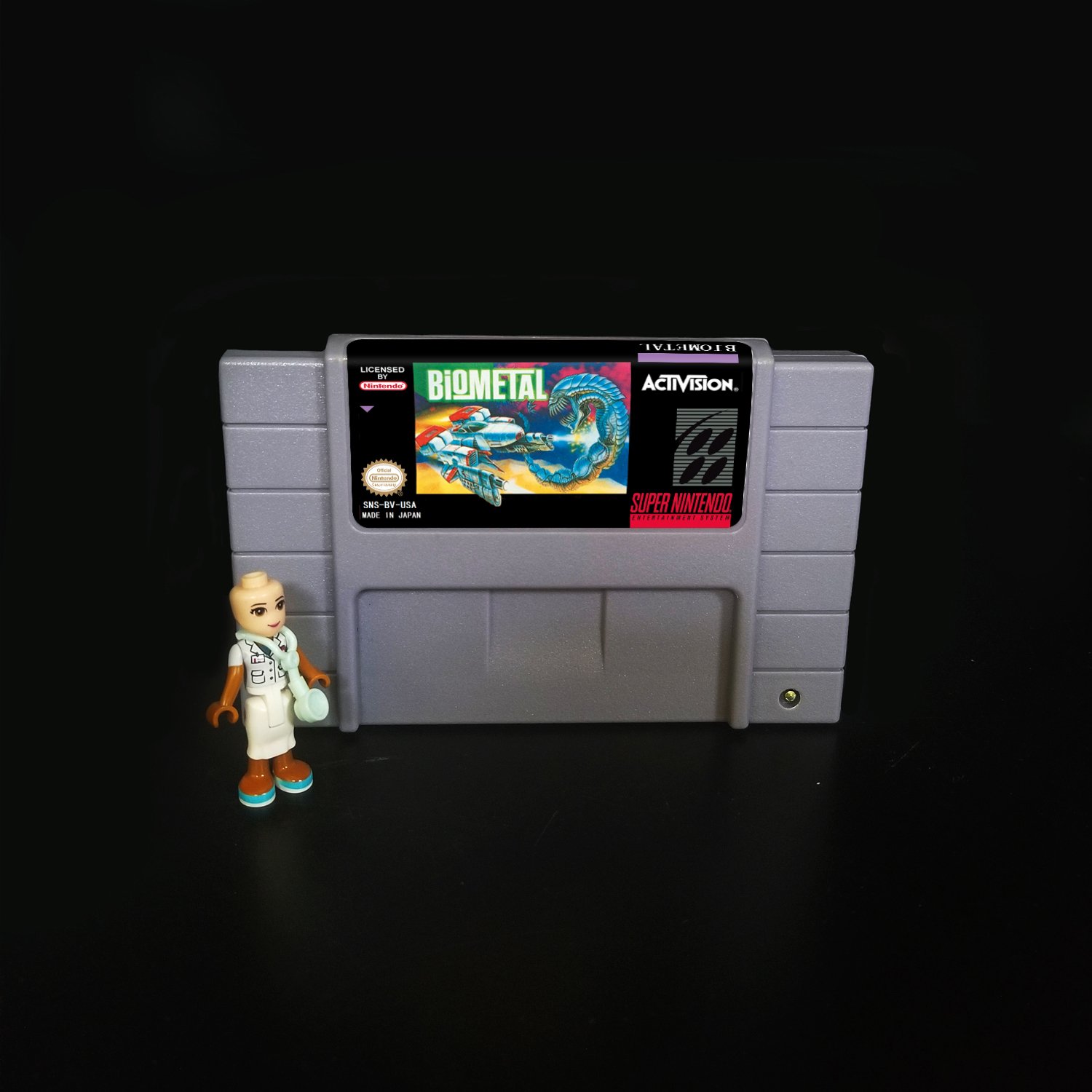 Bio Metal Super Nintendo SNES NTSC Cartridge Card US Version
