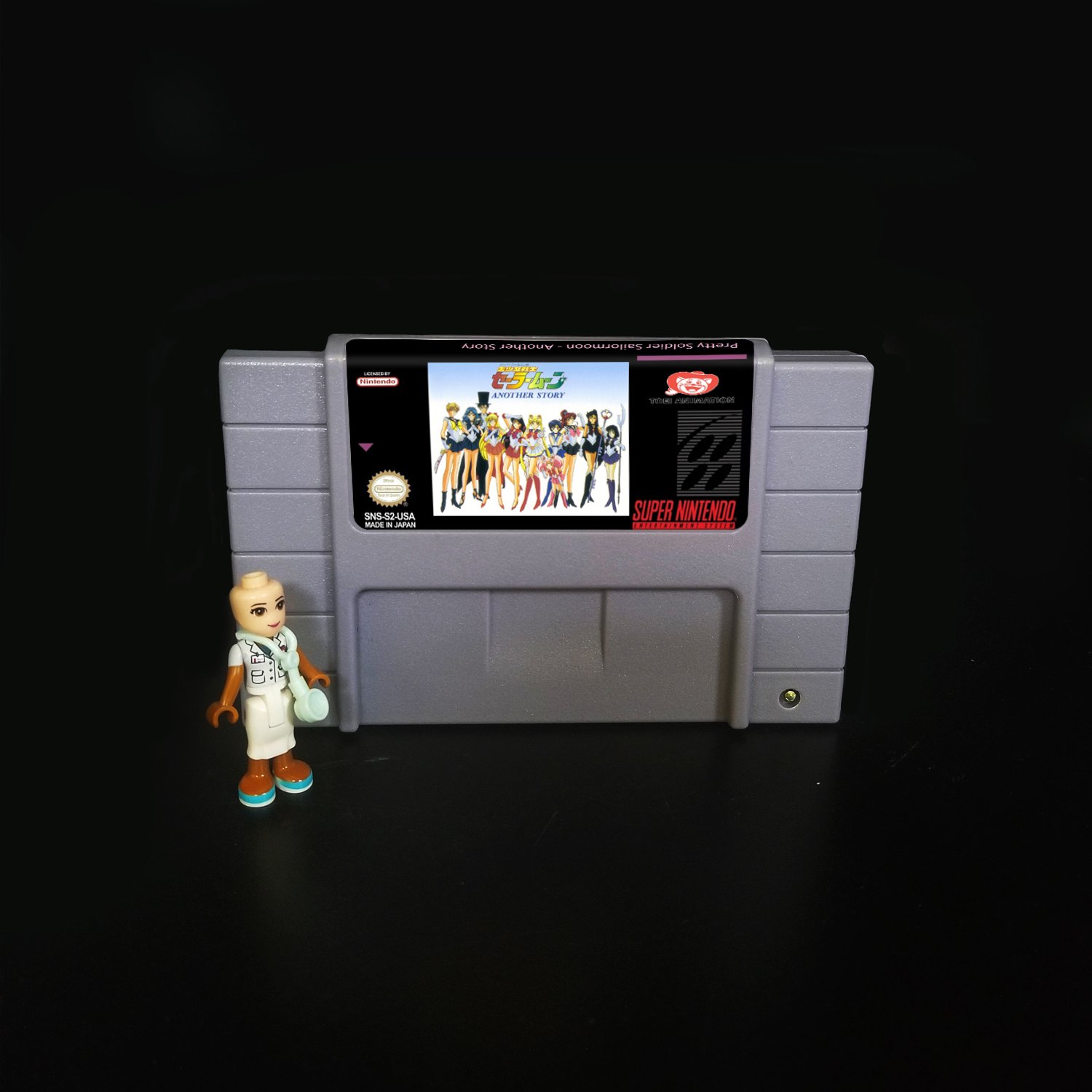 Bishoujo Senshi Sailor Moon - Another Story Super Nintendo SNES NTSC Cartridge Card US Version