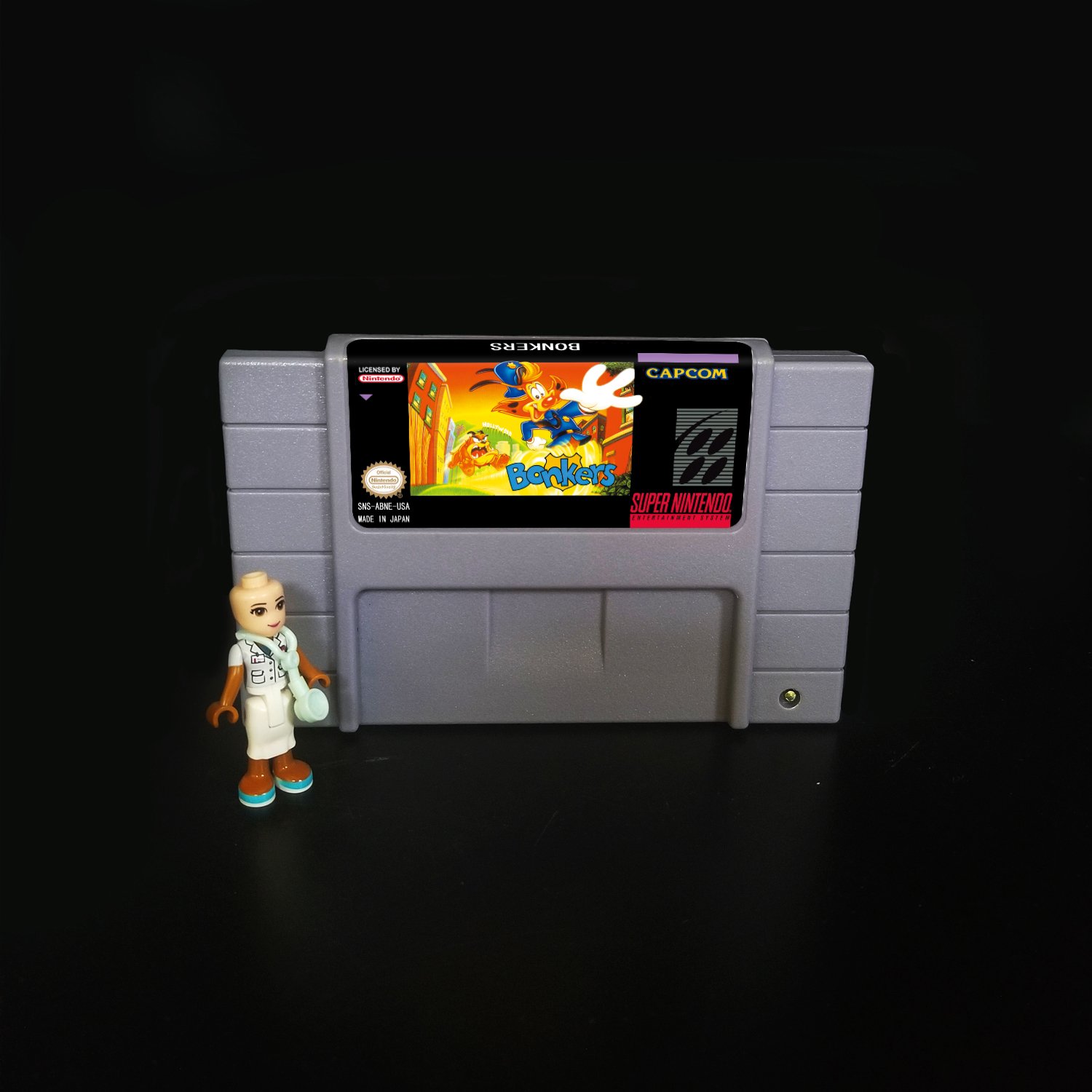 Bonkers Super Nintendo SNES NTSC Cartridge Card US Version