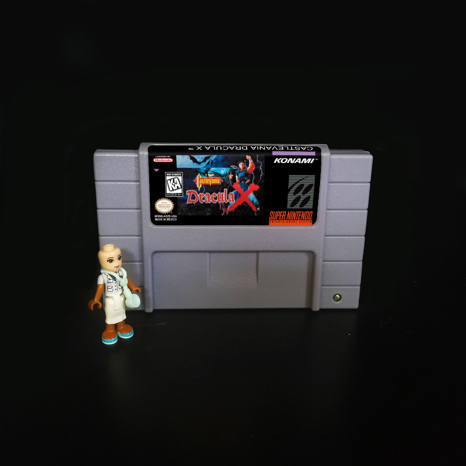 Castlevania Dracula X Super Nintendo SNES NTSC Cartridge Card US Version