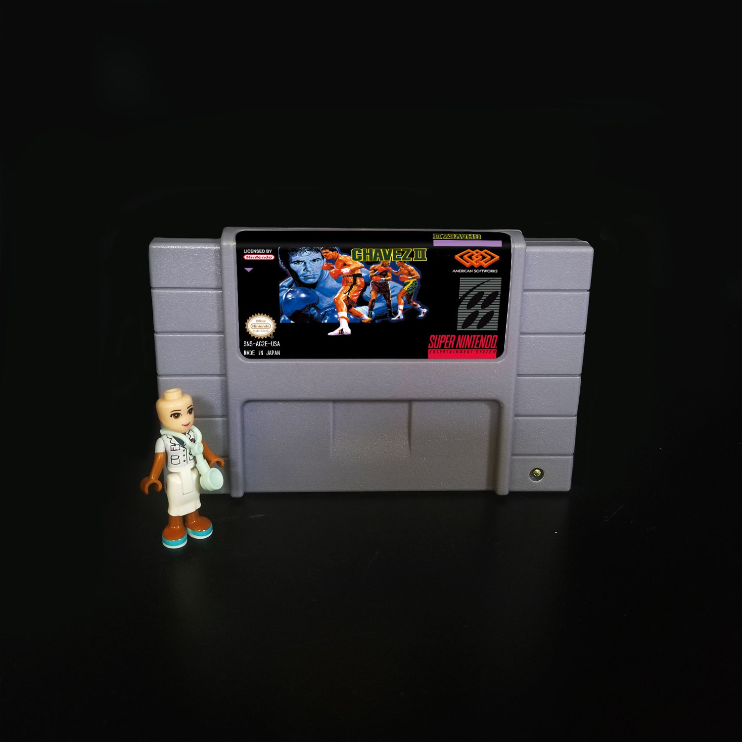 Chavez II Super Nintendo SNES NTSC Cartridge Card US Version