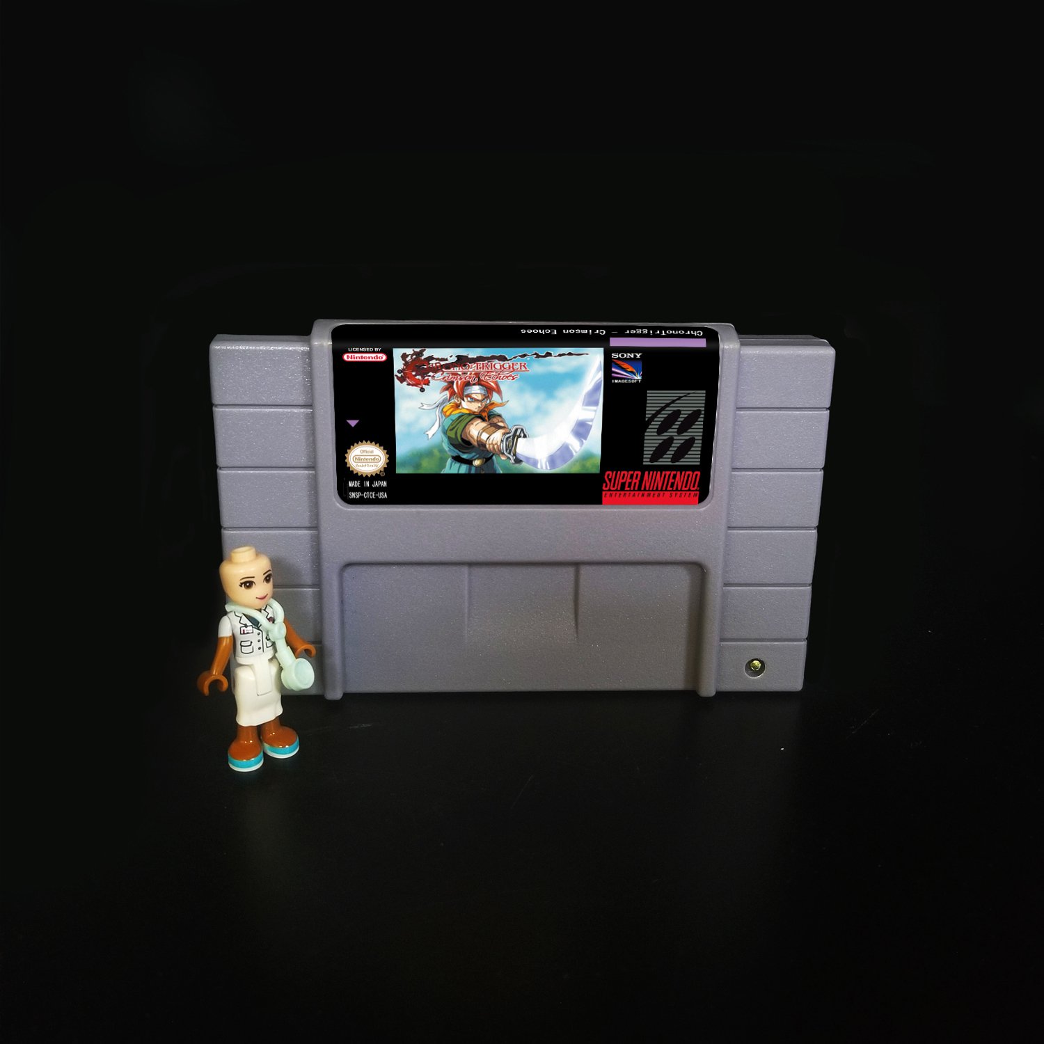 Chrono Trigger Crimson Echoes Super Nintendo SNES NTSC Cartridge Card US Version