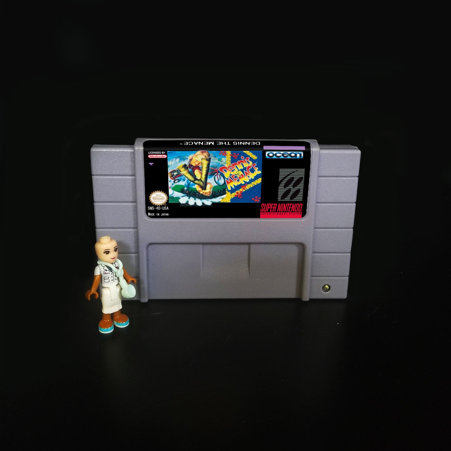 Dennis the Menace Super Nintendo SNES NTSC Cartridge Card US Version