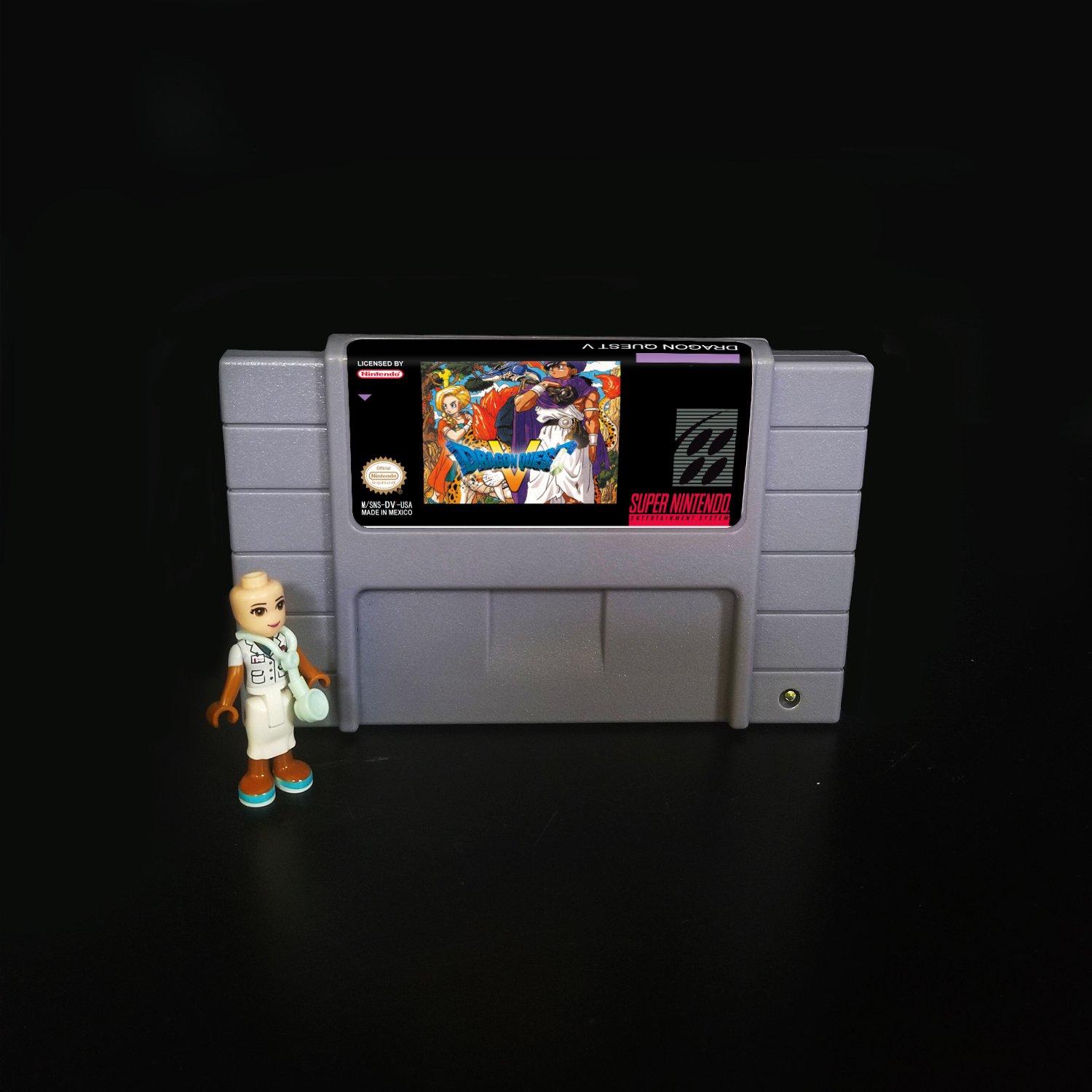 Dragon Quest V Super Nintendo SNES NTSC Cartridge Card US Version