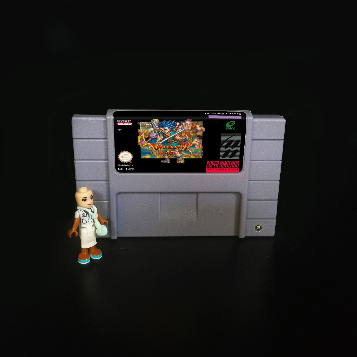 Dragon Quest VI Super Nintendo SNES NTSC Cartridge Card US Version