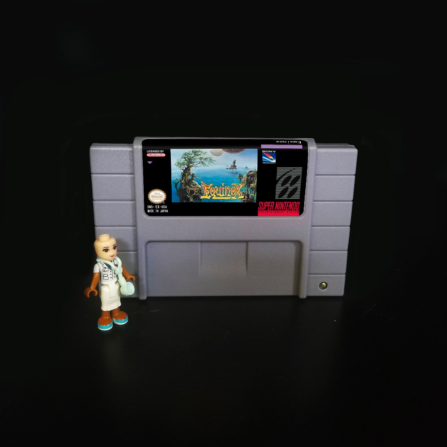 Equinox Super Nintendo SNES NTSC Cartridge Card US Version