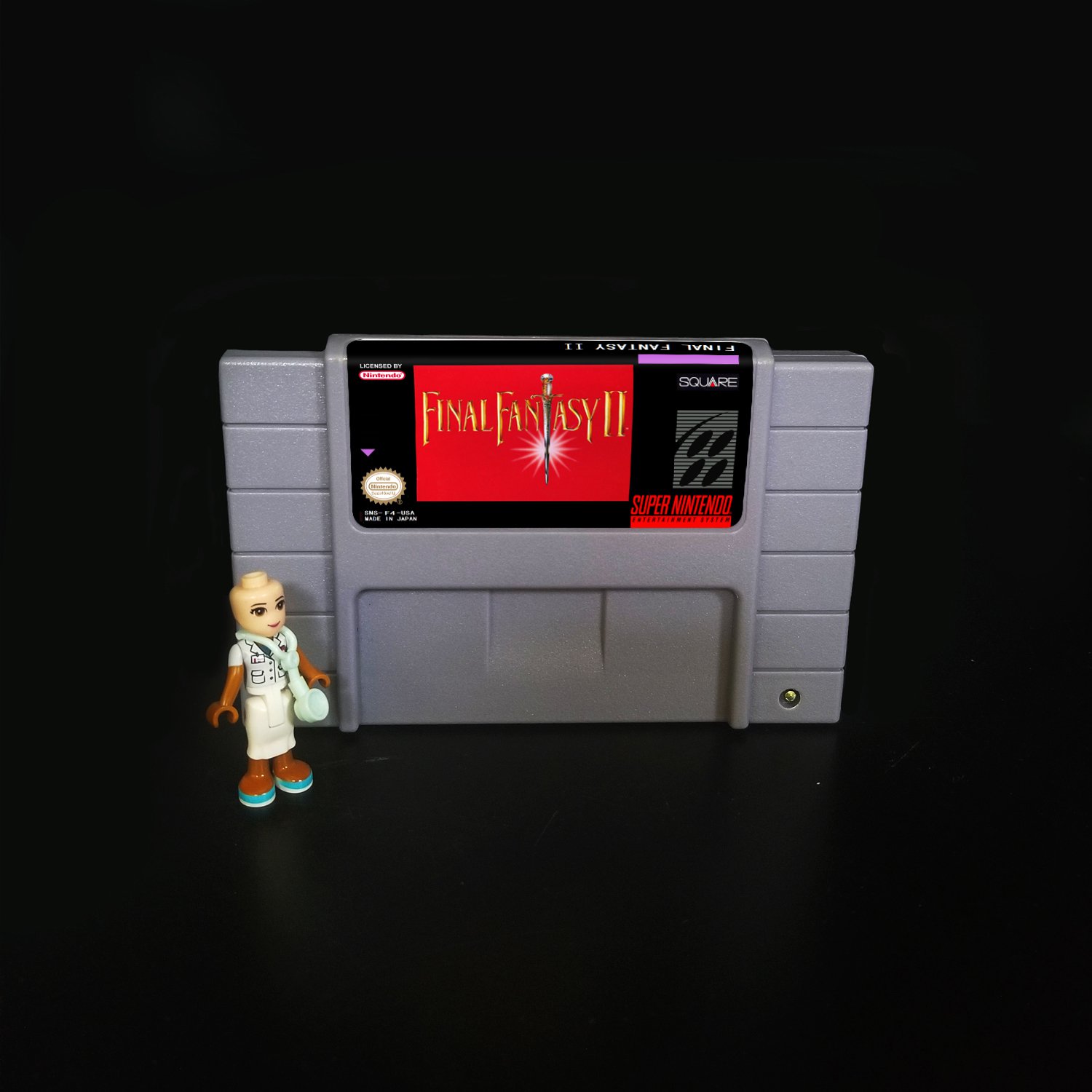 Final Fantasy 2 Super Nintendo SNES NTSC Cartridge Card US Version