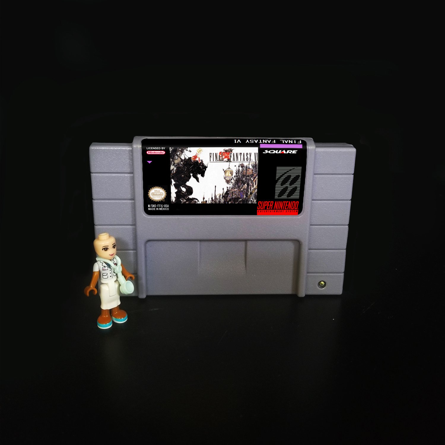 Final Fantasy VI Super Nintendo SNES NTSC Cartridge Card US Version