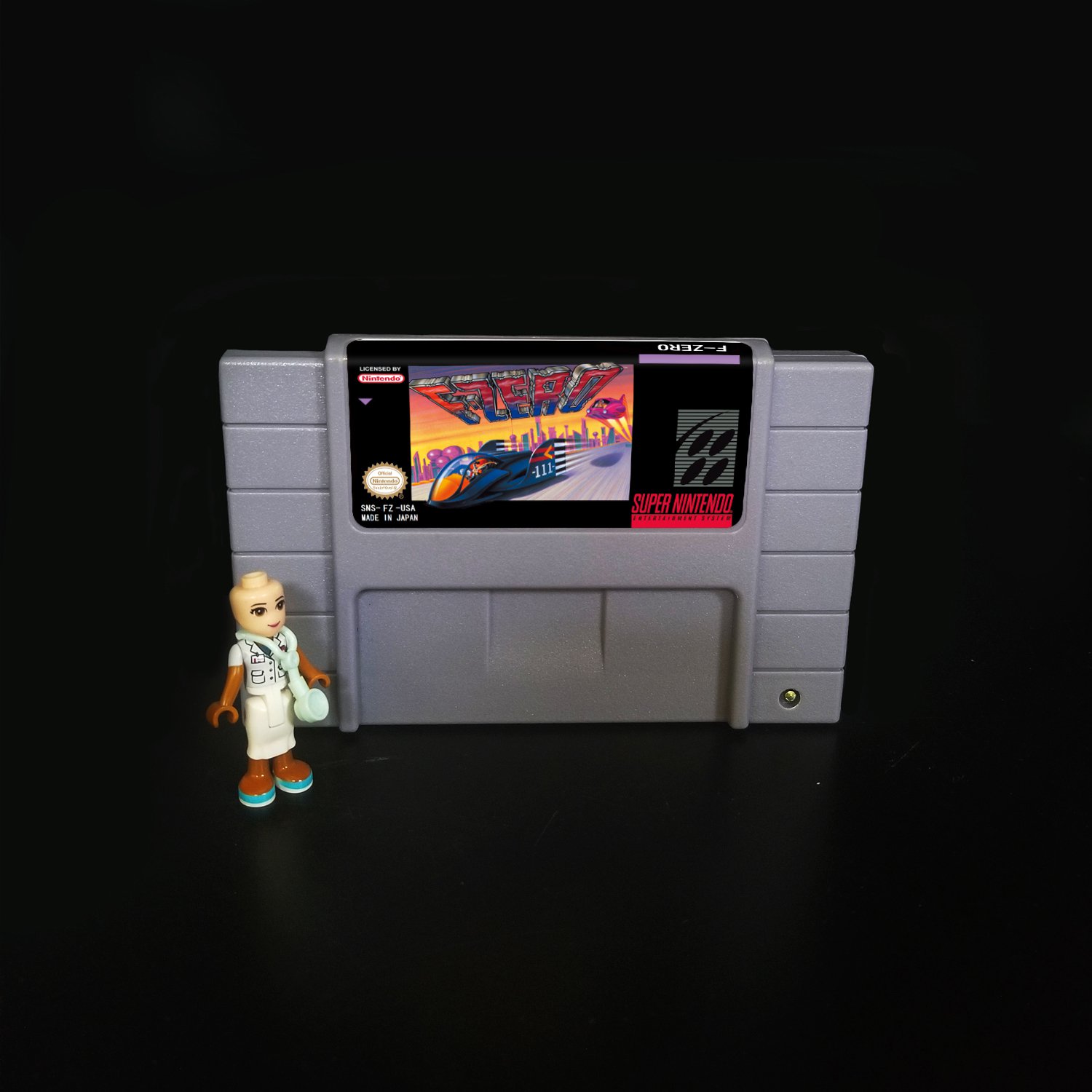 F-Zero Super Nintendo SNES NTSC Cartridge Card US Version