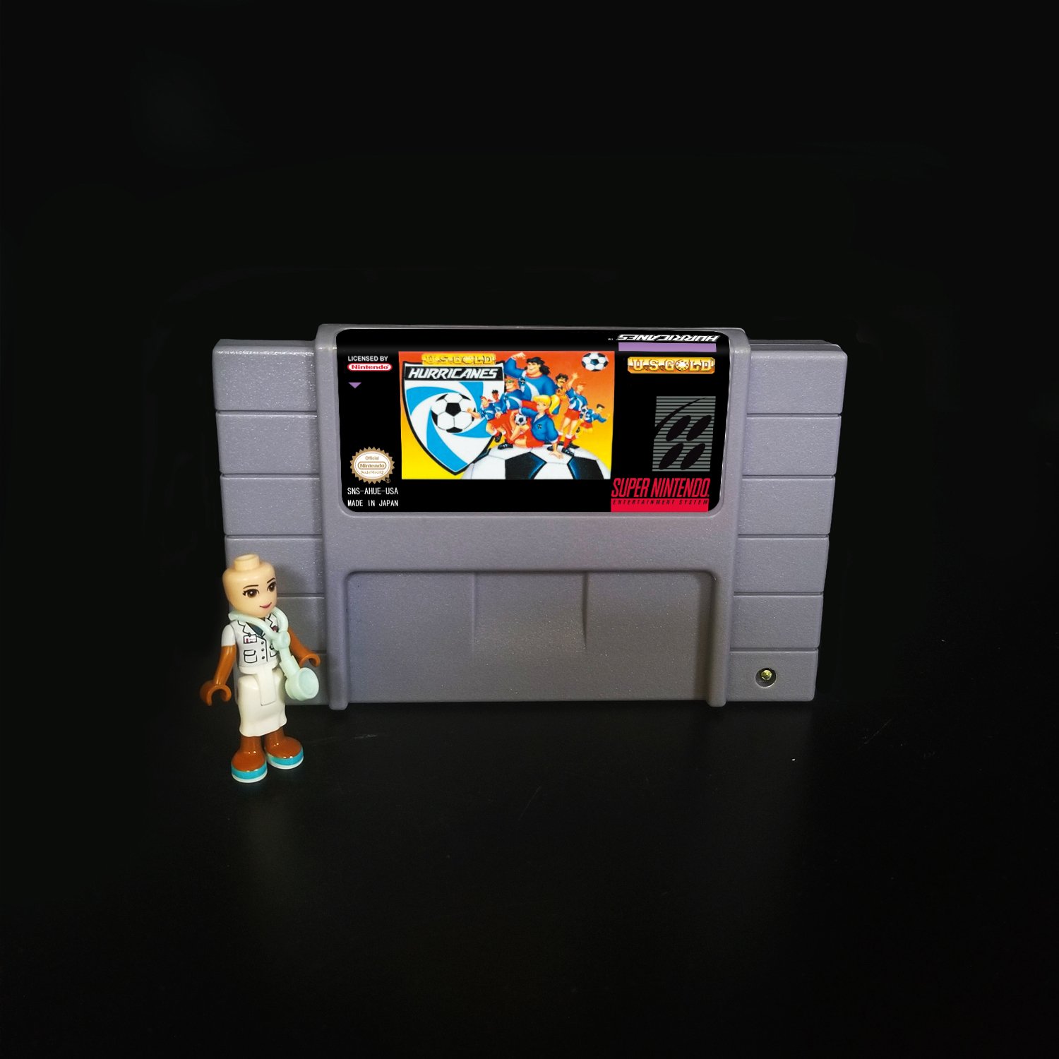 Hurricanes Super Nintendo SNES NTSC 16bit Cartridge Card US