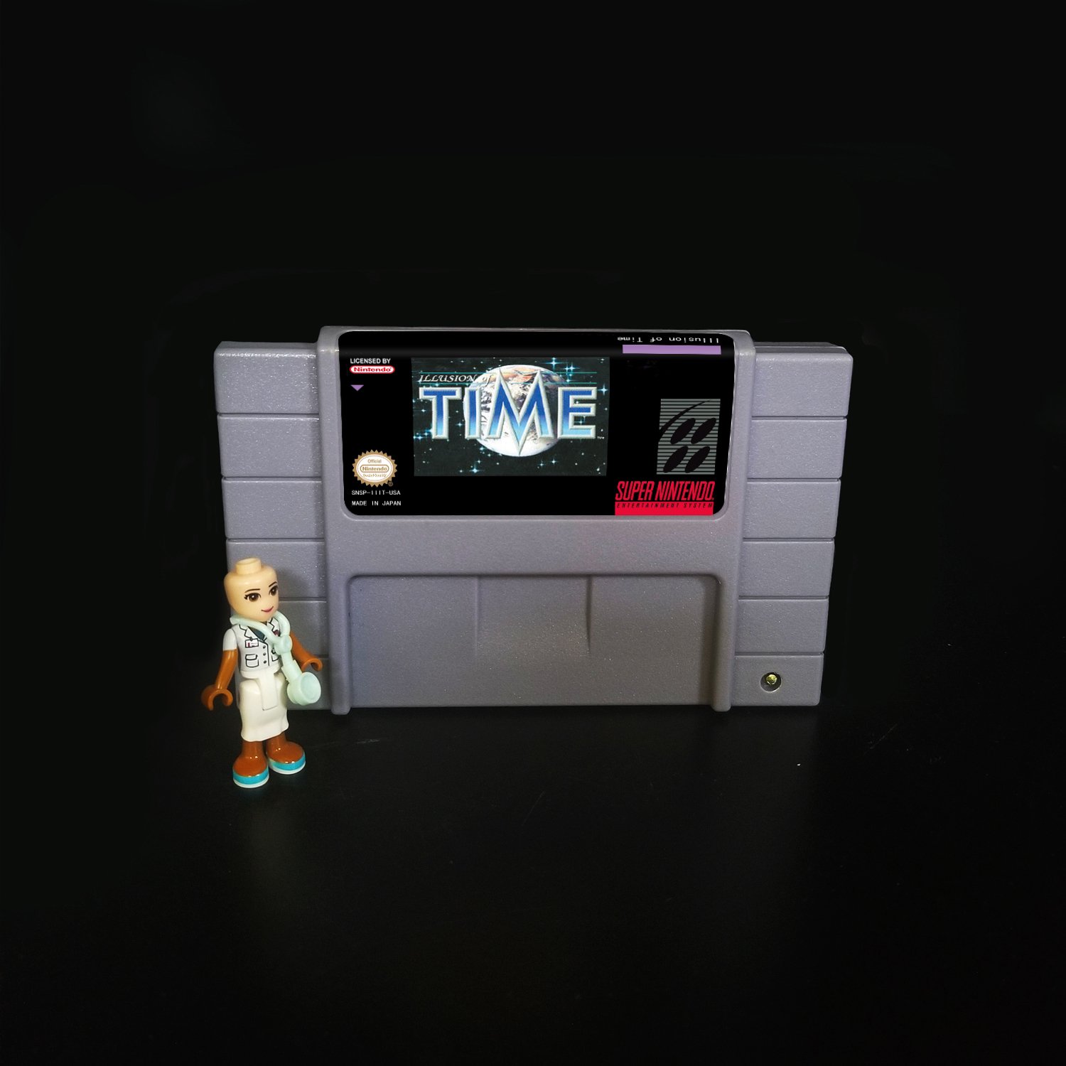 Illusion Of Time Super Nintendo SNES NTSC 16bit Cartridge Card US
