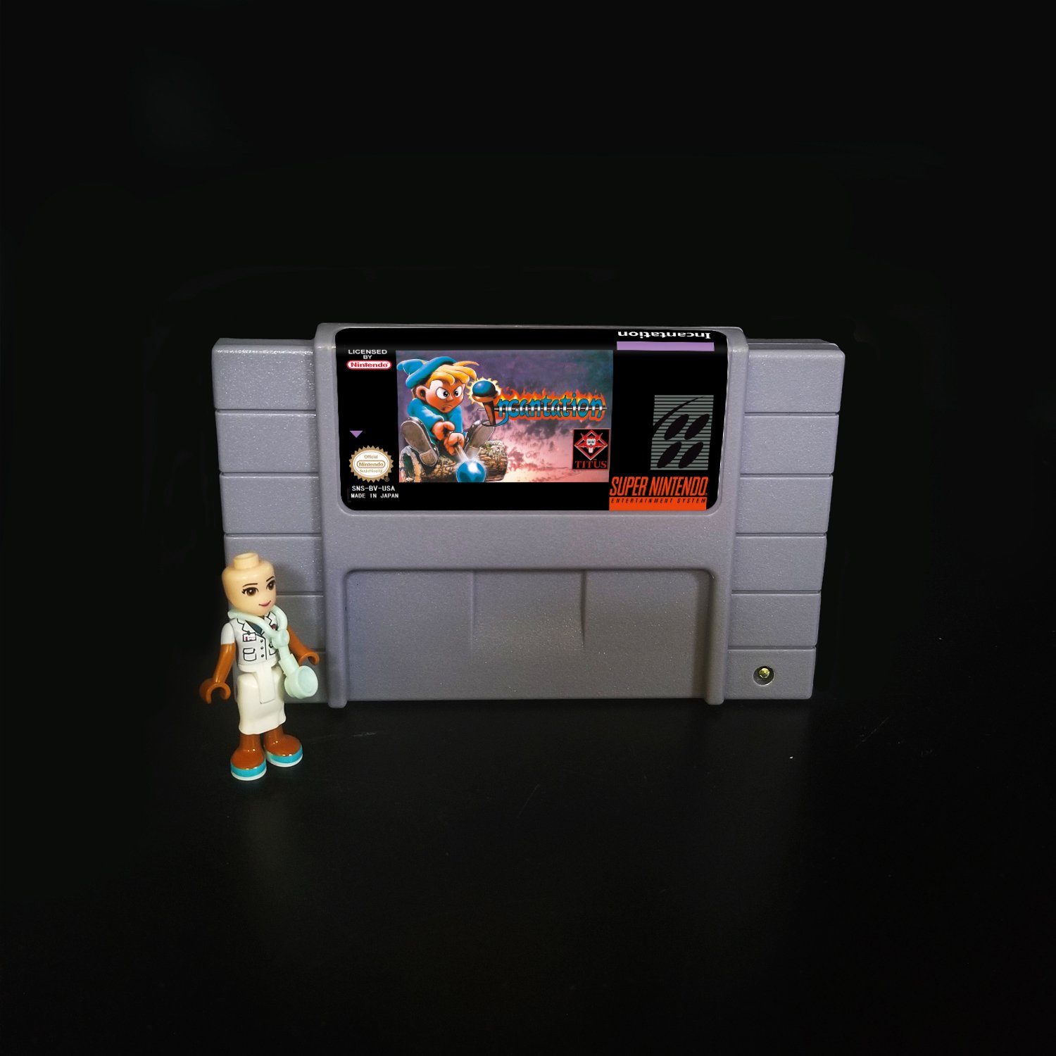 Incantation Super Nintendo SNES NTSC 16bit Cartridge Card US