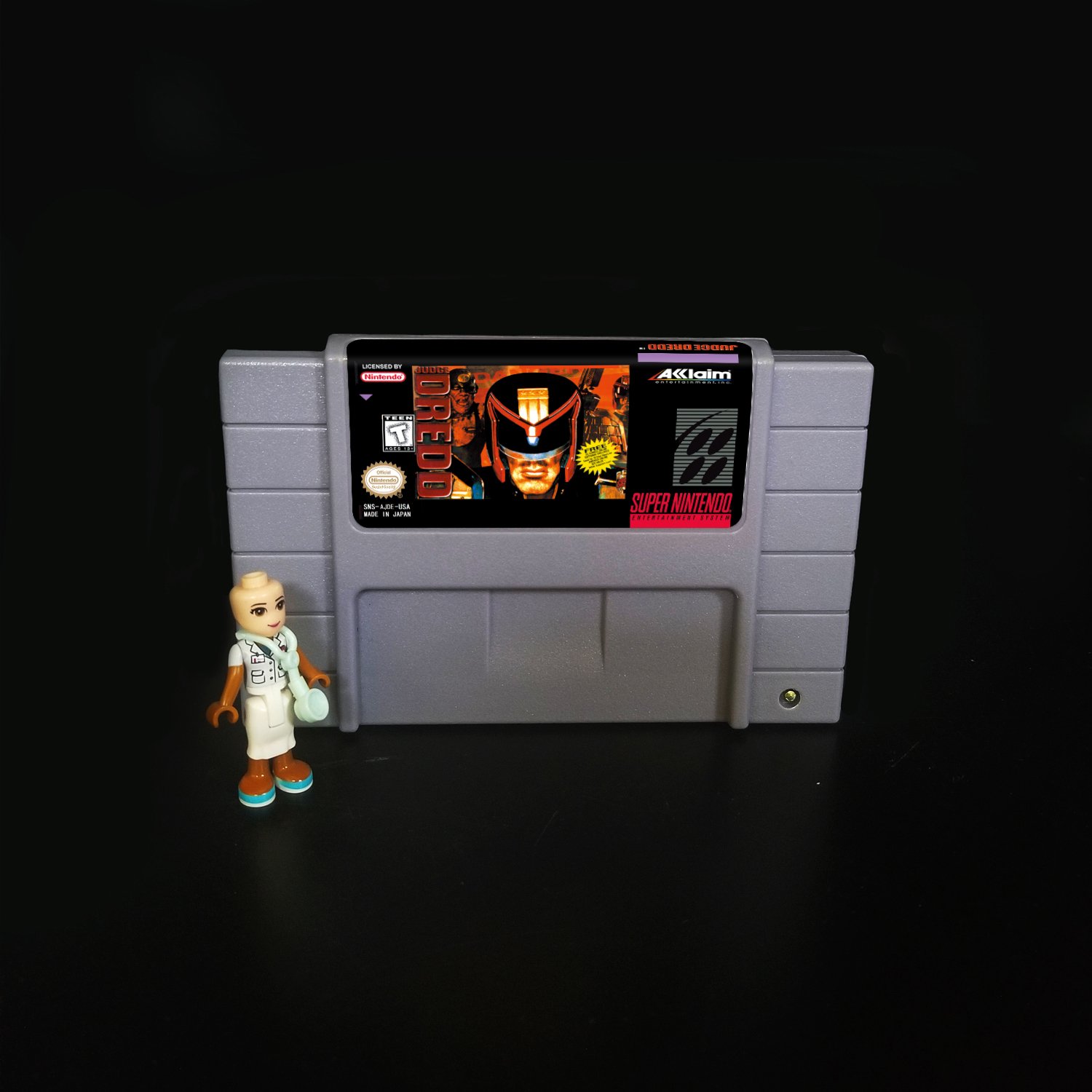 Judge Dredd Super Nintendo SNES NTSC 16bit Cartridge Card US