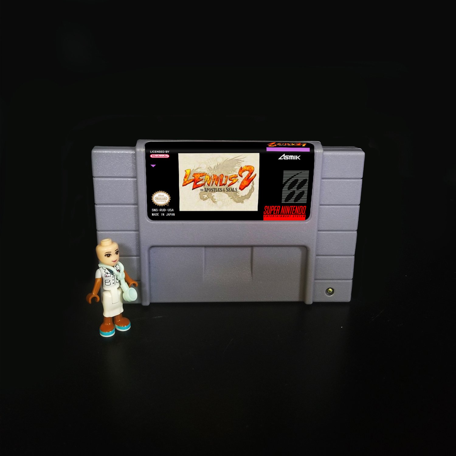 Lennus II SNES NTSC 16bit Cartridge Card US
