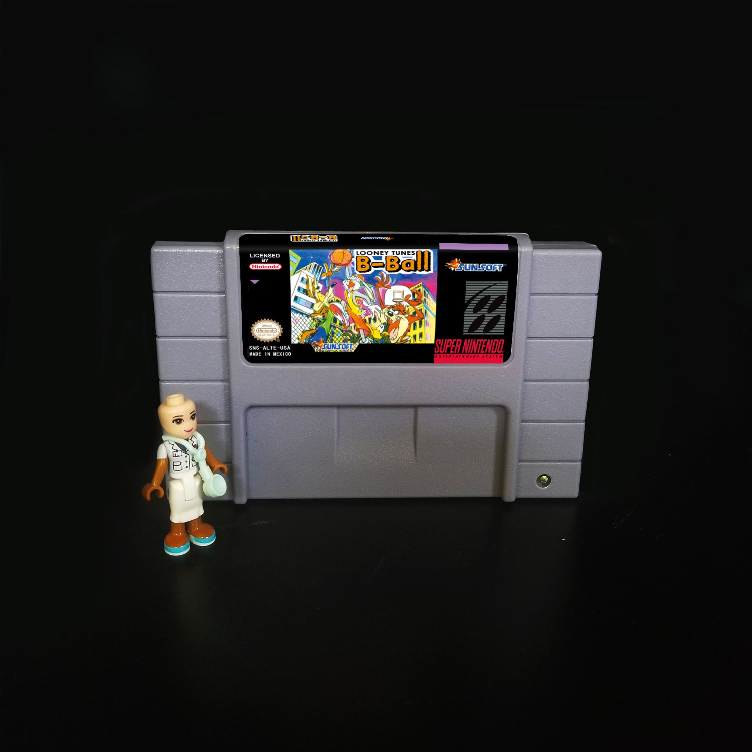 Looney Tunes B-Ball! Super Nintendo SNES NTSC 16bit Cartridge Card US