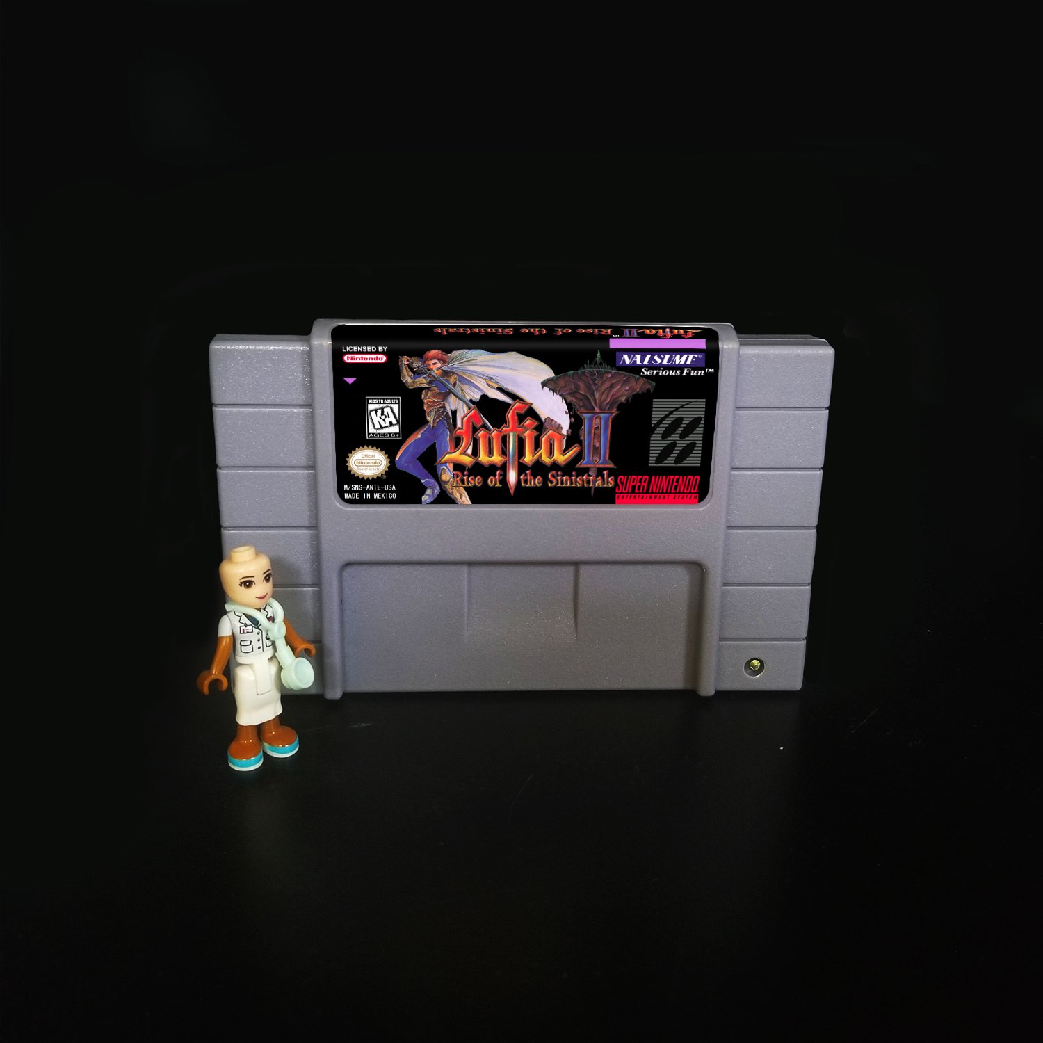 Lufia 2 Rise of the Sinistrals Super Nintendo SNES NTSC 16bit Cartridge Card US