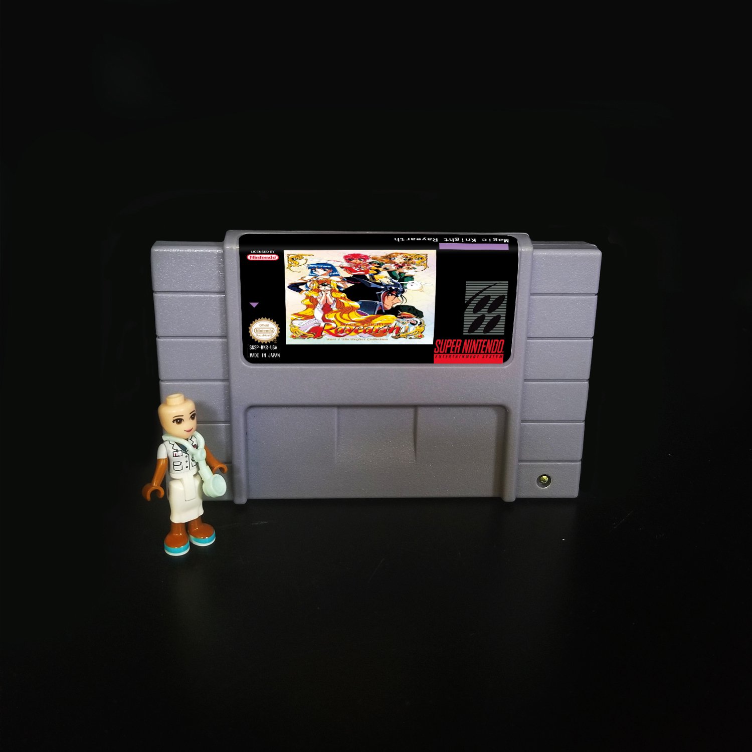 Magic Knight Rayearth Super Nintendo SNES NTSC 16bit Cartridge Card US