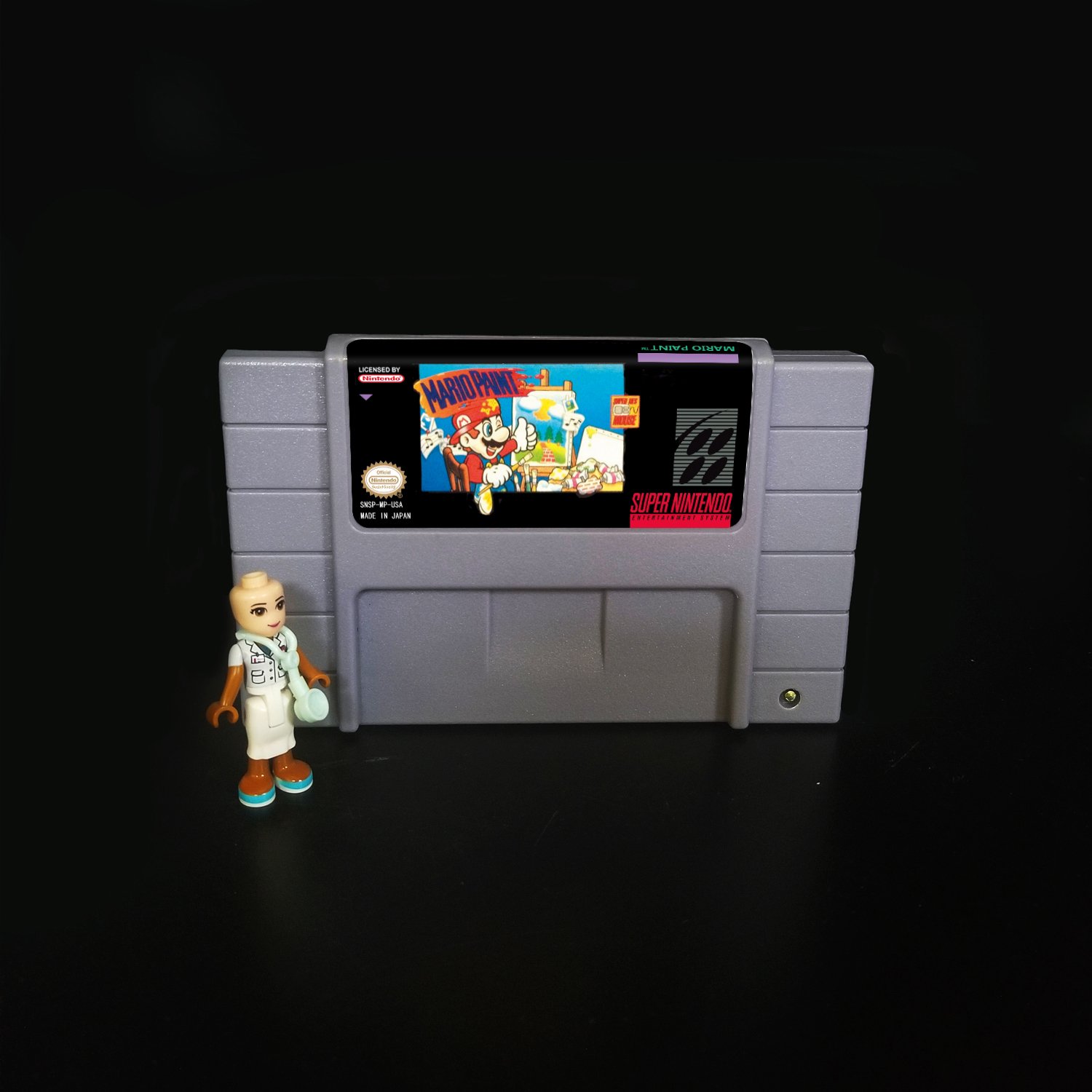 Mario Paint Super Nintendo SNES NTSC 16bit Cartridge Card US