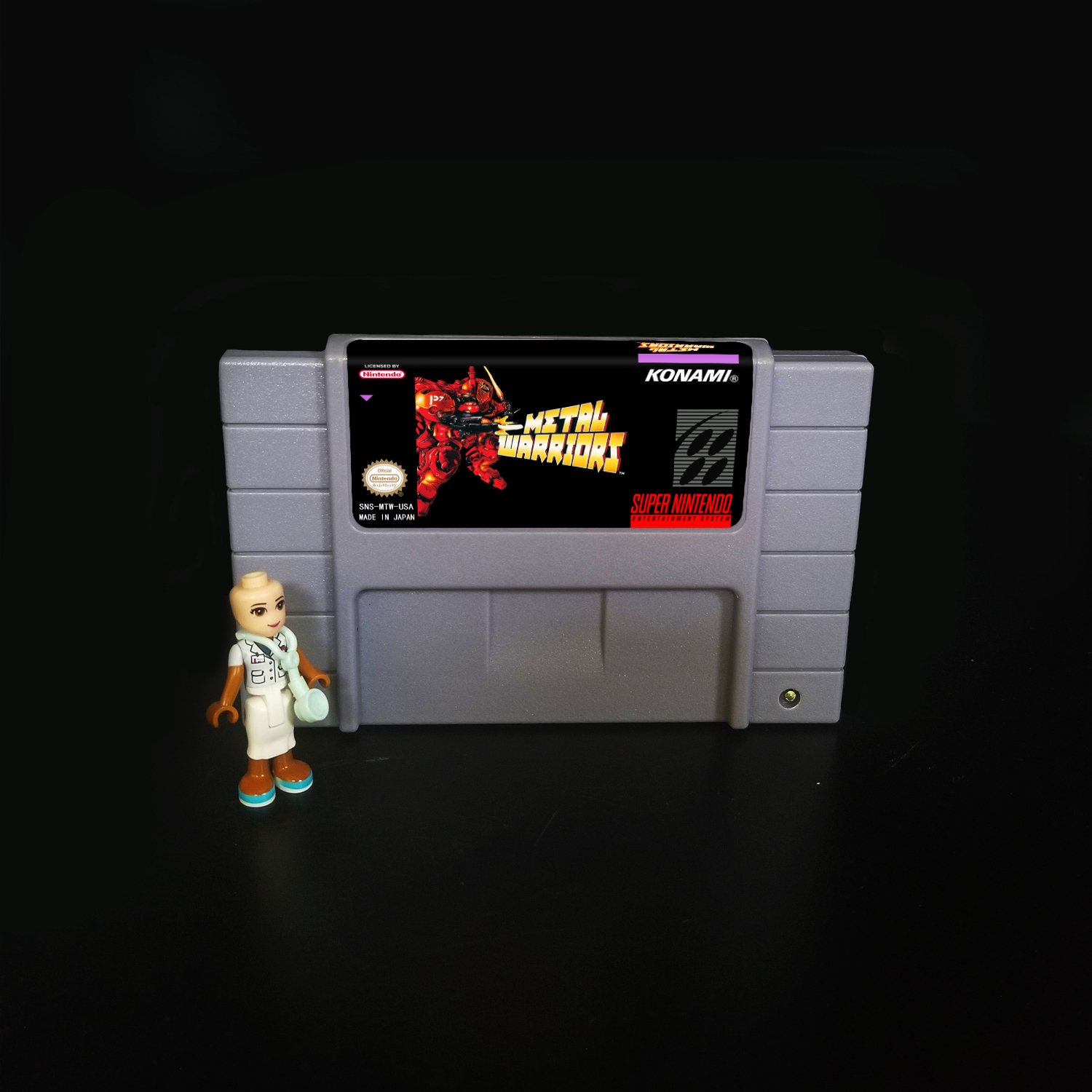 Metal Warriors Super Nintendo SNES NTSC 16bit Cartridge Card US