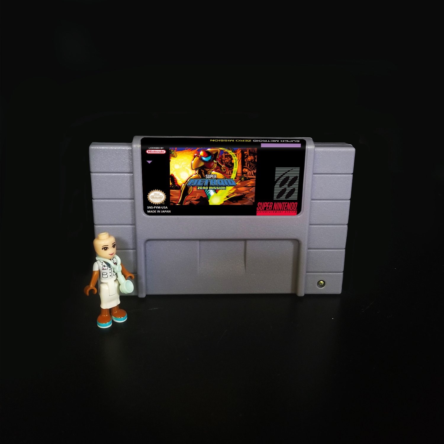 METROID ZERO Super Nintendo SNES NTSC 16bit Cartridge Card US