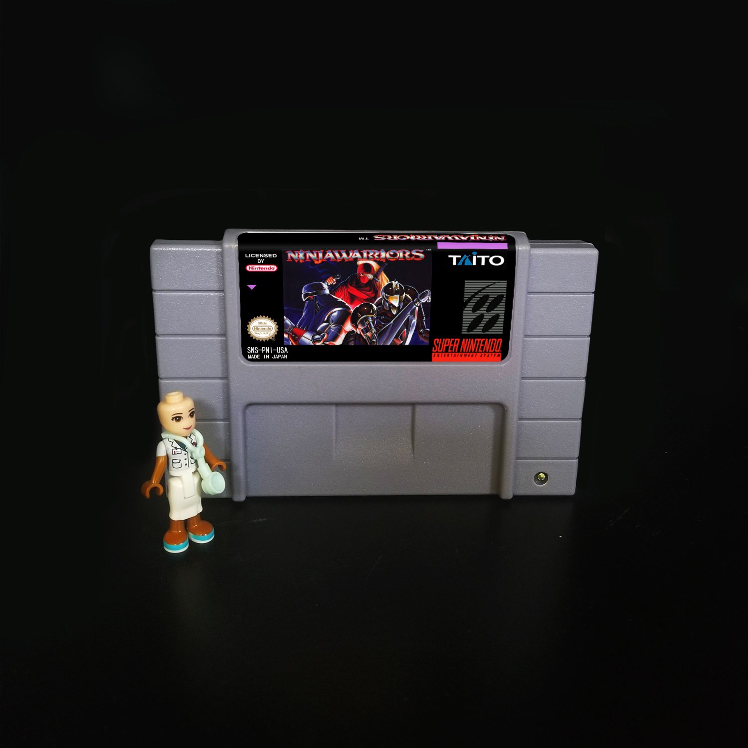 Ninja Warriors Trilogy Super Nintendo SNES NTSC 16bit Cartridge Card US