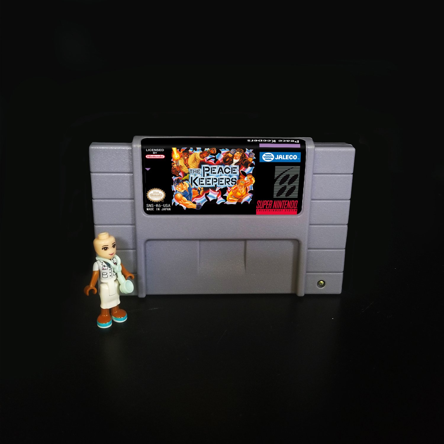 The Peace Keepers,Super Nintendo SNES NTSC 16bit Cartridge Card US