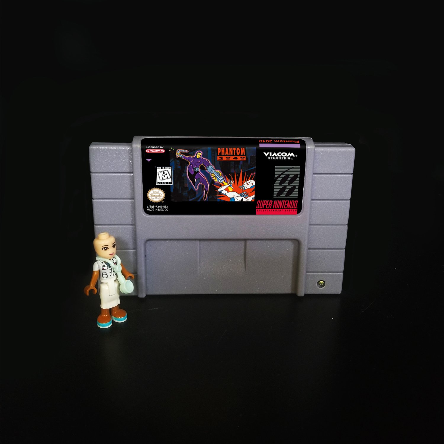 Phantom 2040 Super Nintendo SNES NTSC 16bit Cartridge Card US