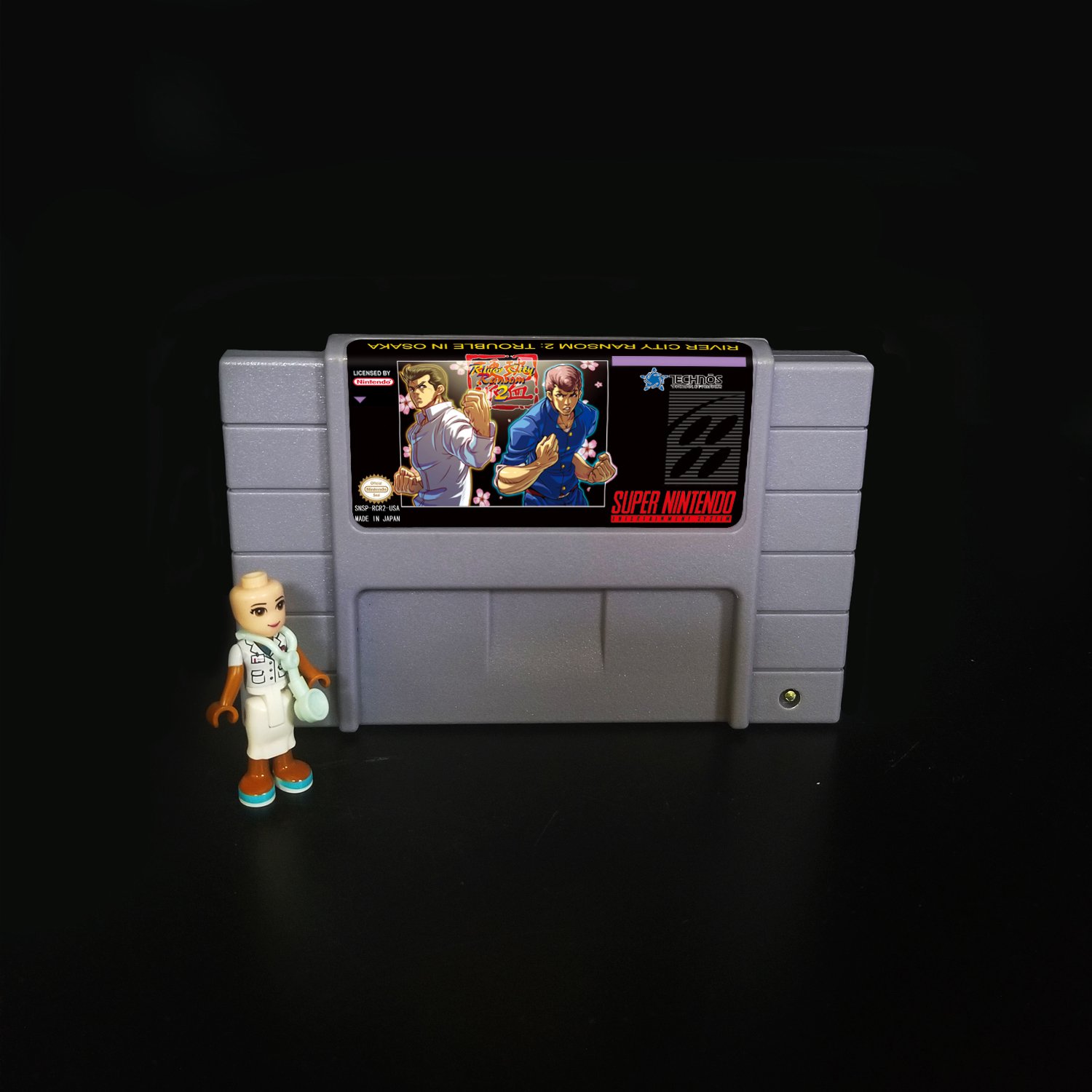 River City Ransom 2 Super Nintendo SNES NTSC 16bit Cartridge Card US
