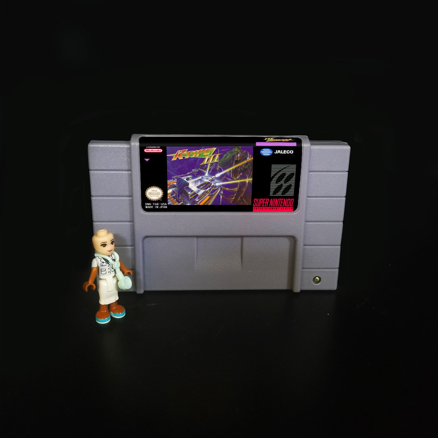 R-type III Fire Super Nintendo SNES NTSC 16bit Cartridge Card US