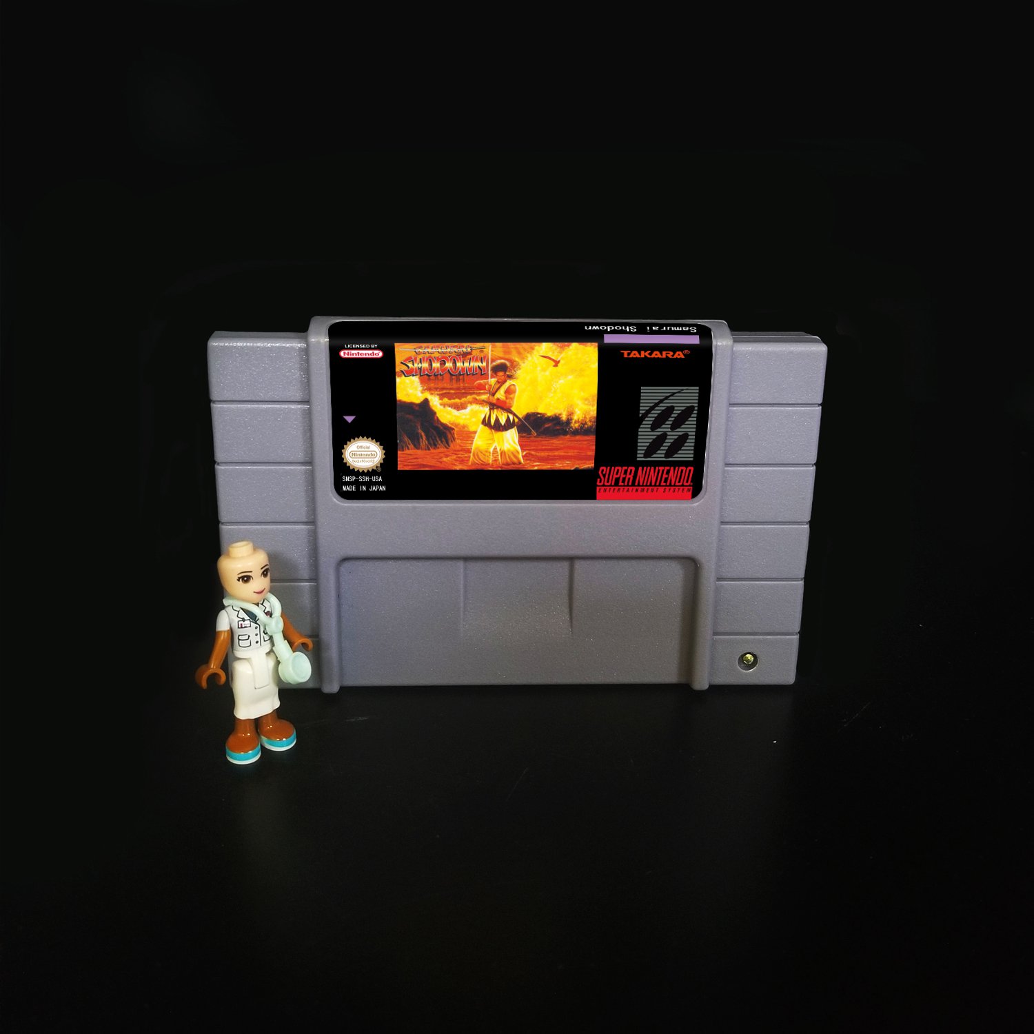 Samurai Shodown Super Nintendo SNES NTSC 16bit Cartridge Card US