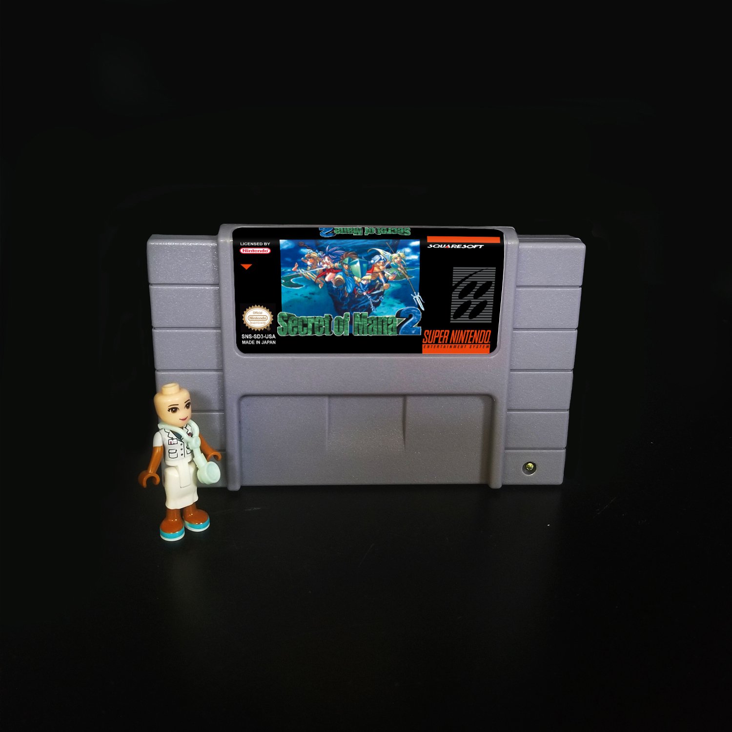Secret of Mana 2 Super Nintendo SNES NTSC 16bit Cartridge Card US