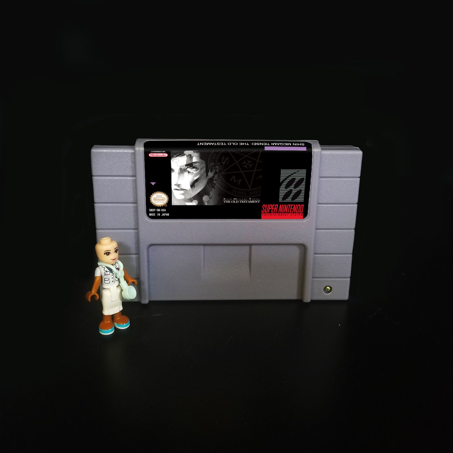 Shin Megami Tensei 1 & 2 Super Nintendo SNES NTSC 16bit Cartridge Card US