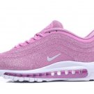 Womens Nike Air Max 97 Sneakers Pink White