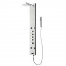 Blue Ocean 59” Stainless Steel SPS8819 Thermostatic Shower Panel with Rainfall Shower Head