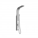 Blue Ocean 44” Stainless Steel SPS88213 Shower Panel with Rainfall Shower Head, Body Nozzles